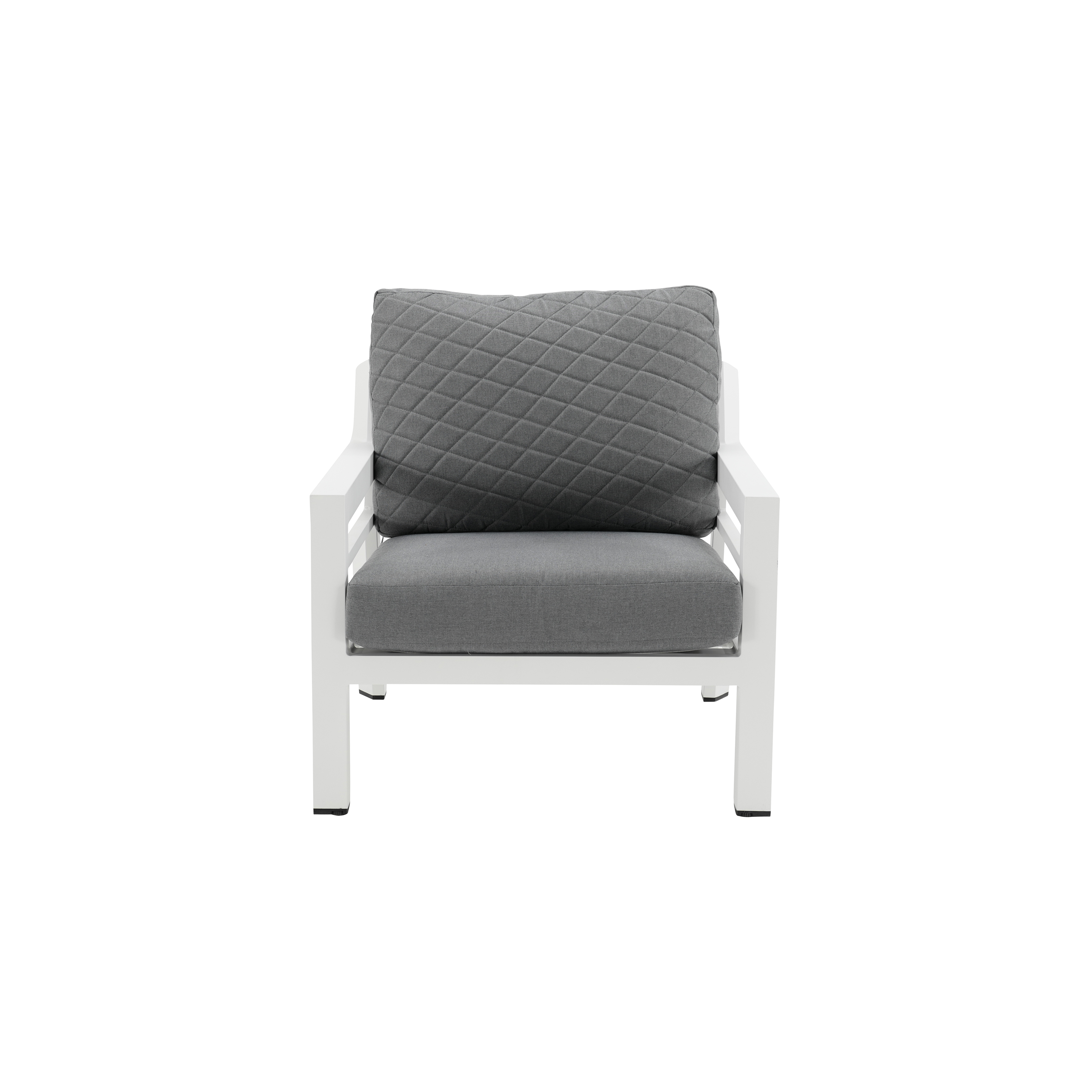 Set de porche de aluminio Naterial Augus blanco para 6 personas - 11