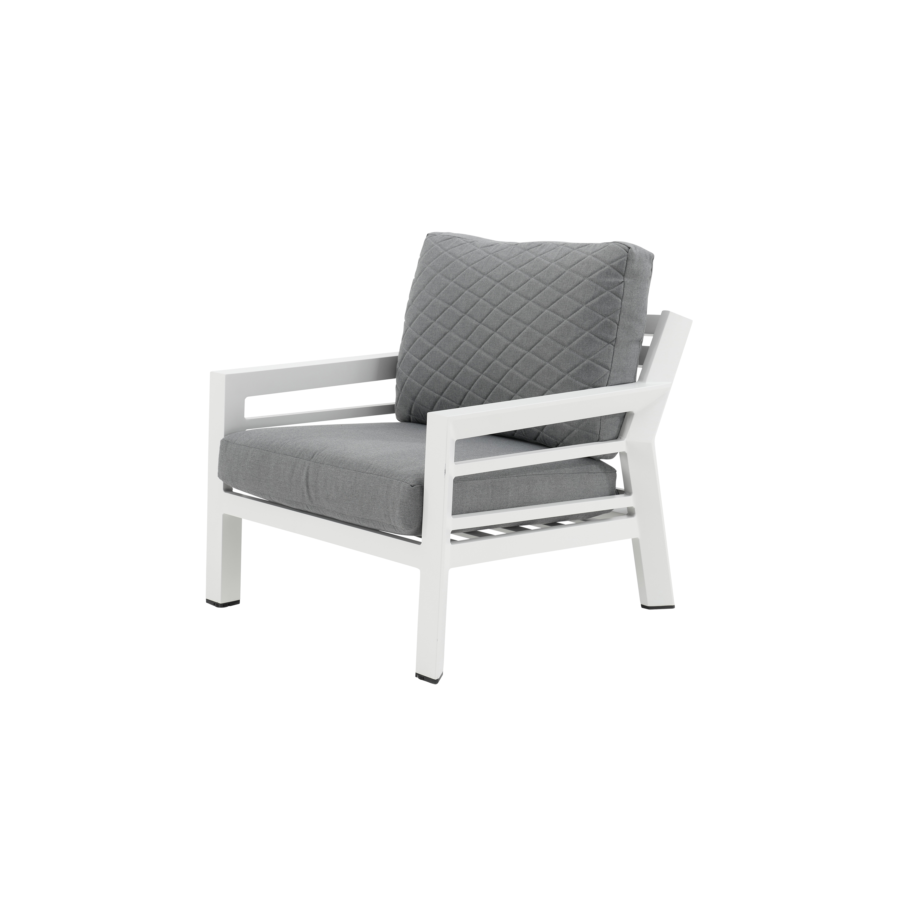 Set de porche de aluminio Naterial Augus blanco para 6 personas - 18