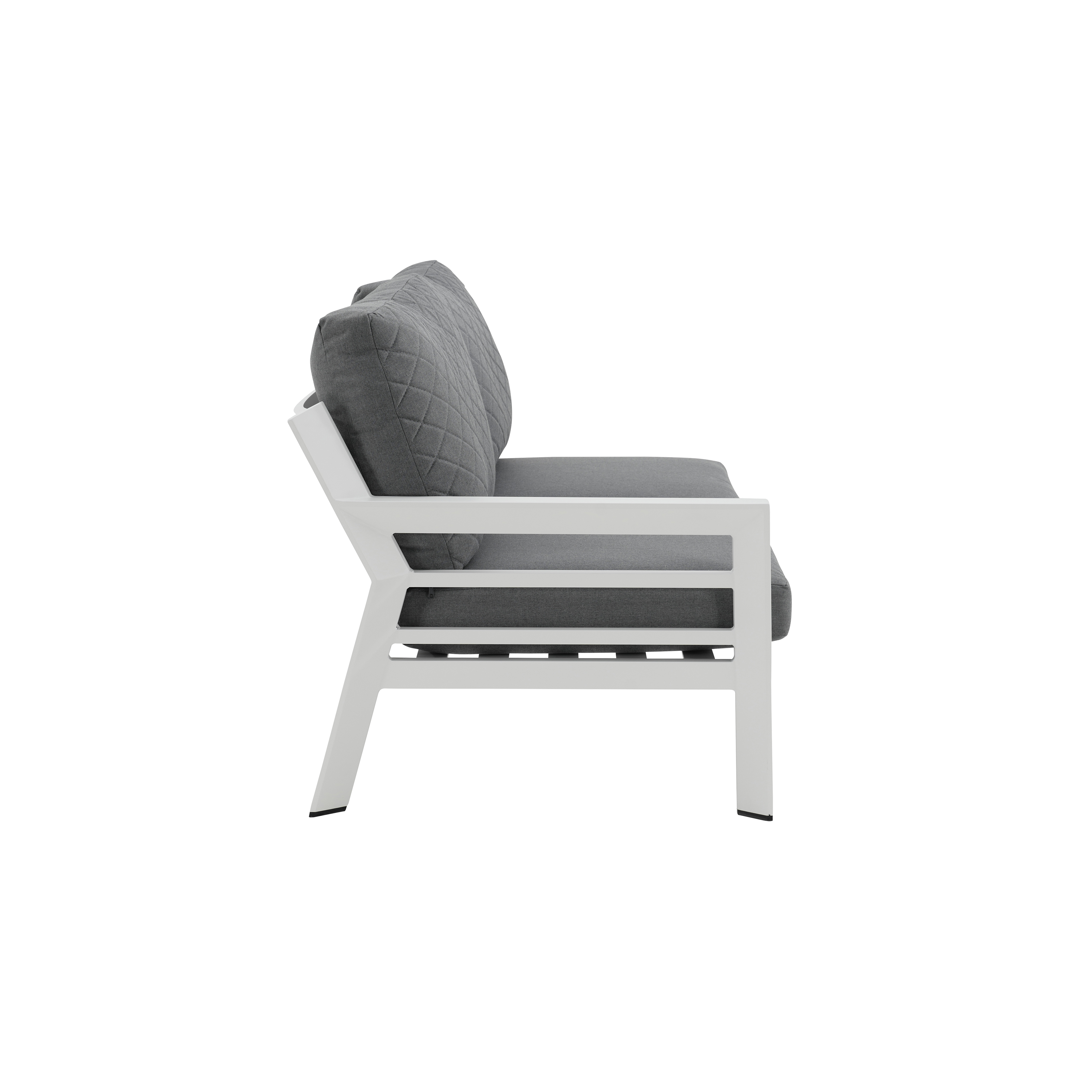 Set de porche de aluminio Naterial Augus blanco para 6 personas - 19