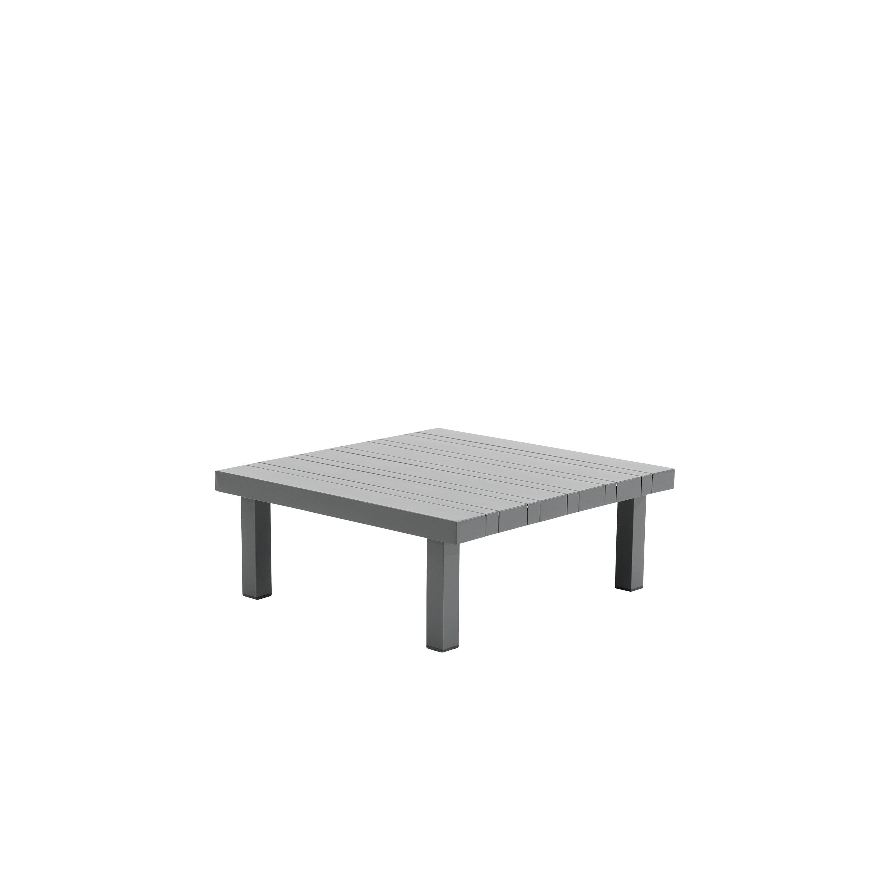 Set de porche de aluminio Naterial Subyra gris para 5 personas - 6