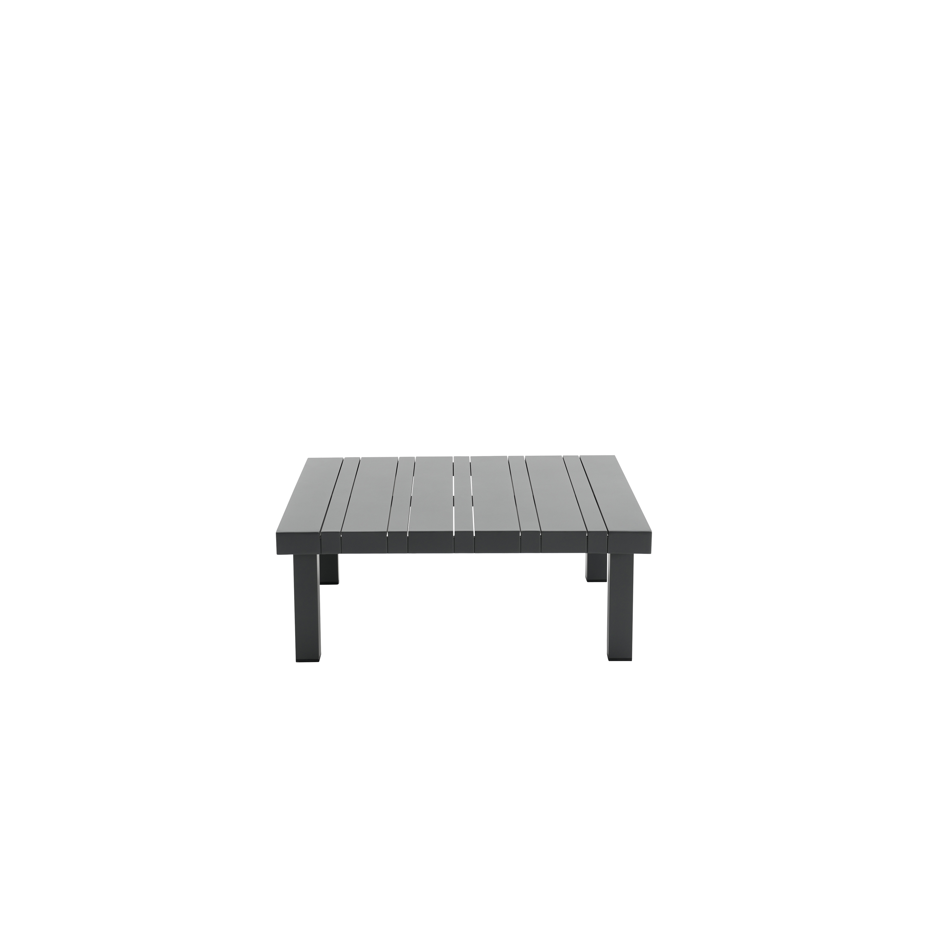 Set de porche de aluminio Naterial Subyra gris para 5 personas - 9
