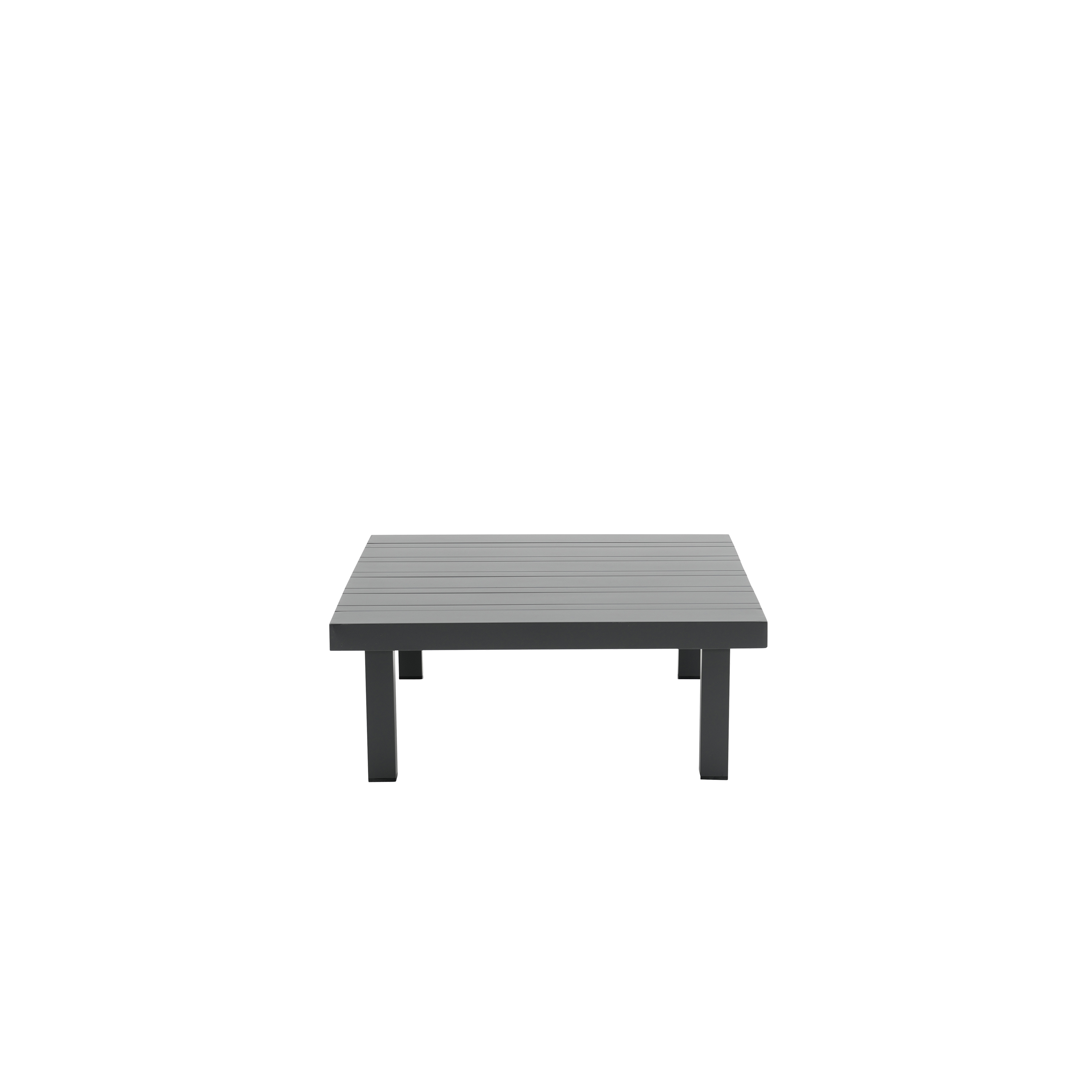 Set de porche de aluminio Naterial Subyra gris para 5 personas - 12