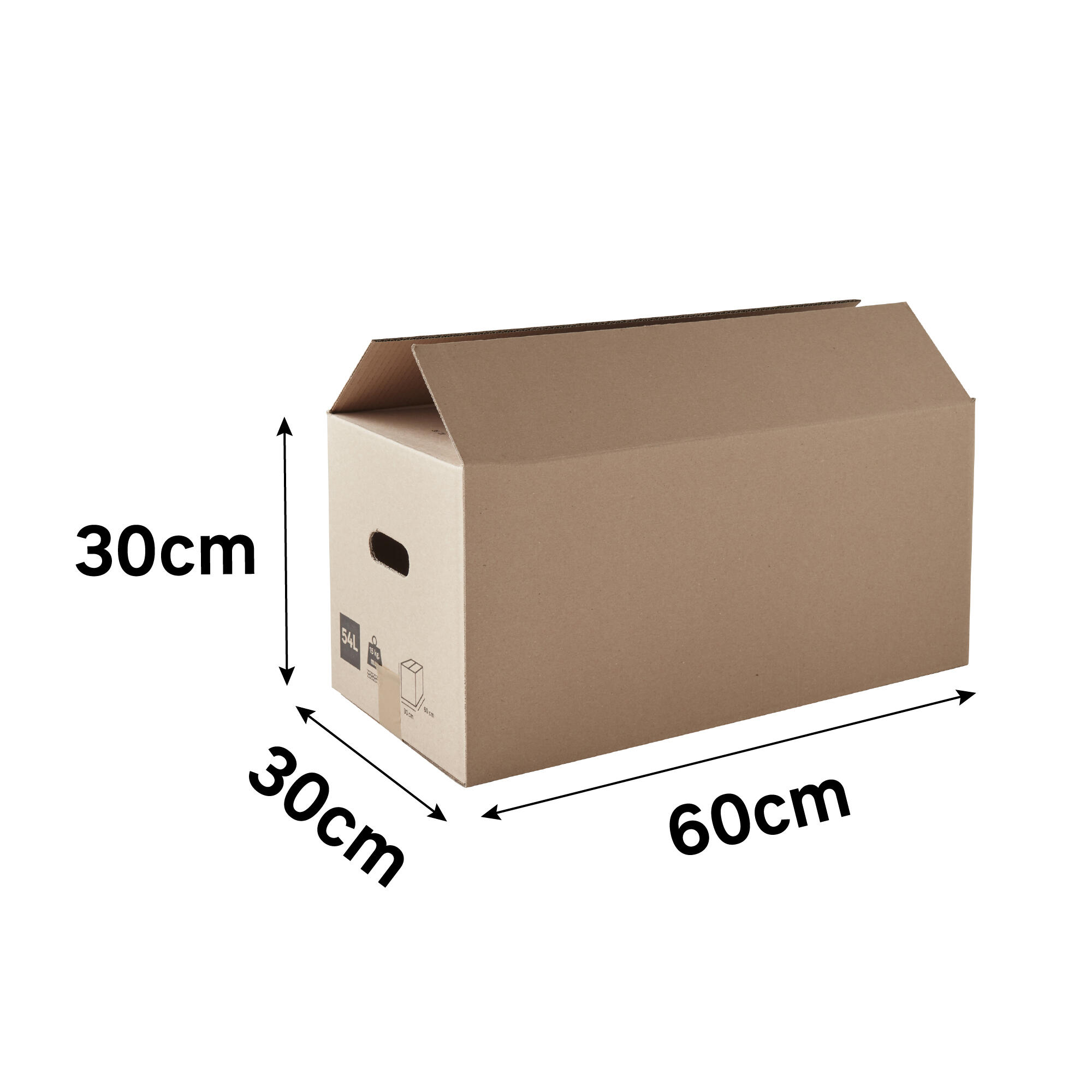 Caixa de cartão 60X30X30CM 54L - 9