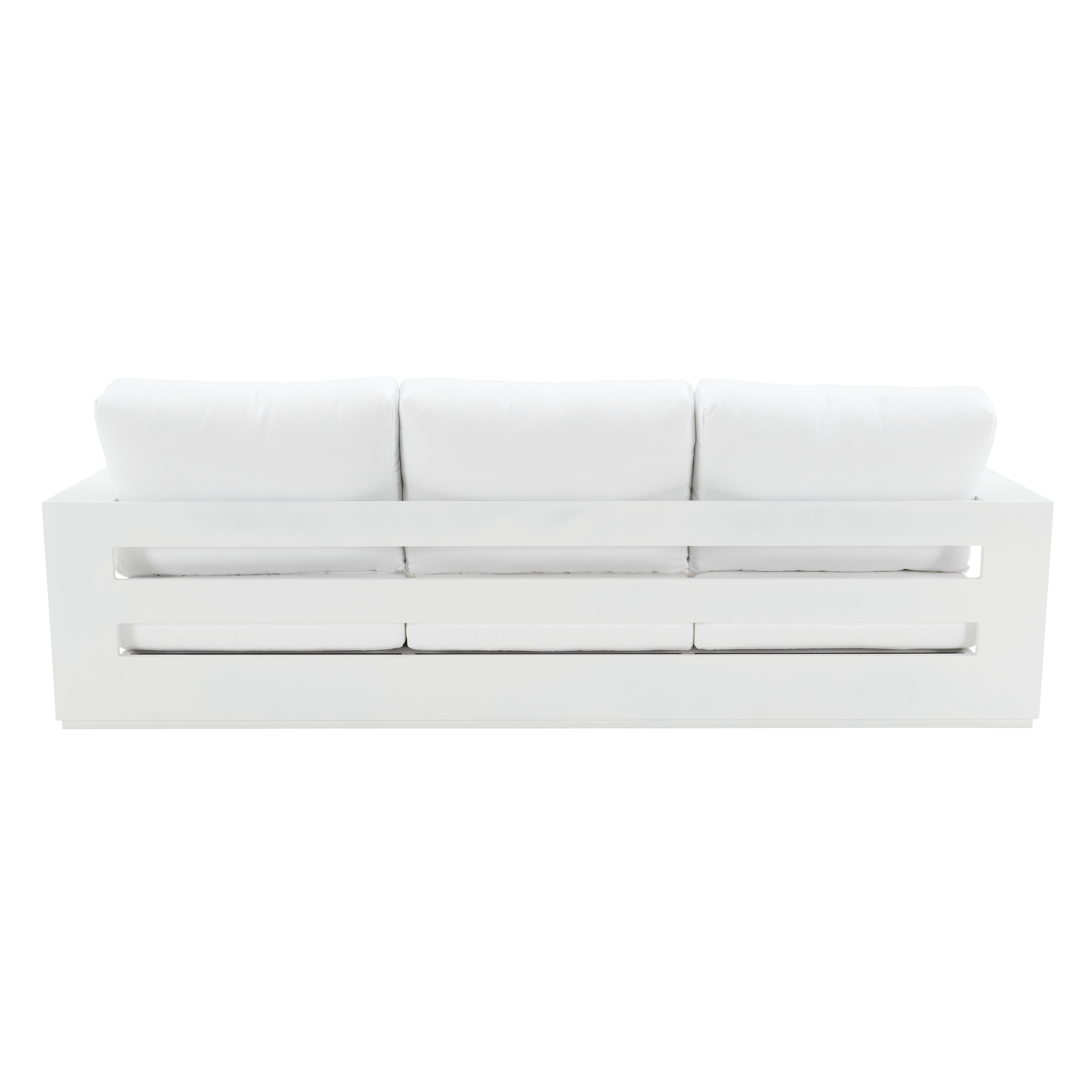 Sofá jardim relax alumínio branco Lagun Naterial - 16