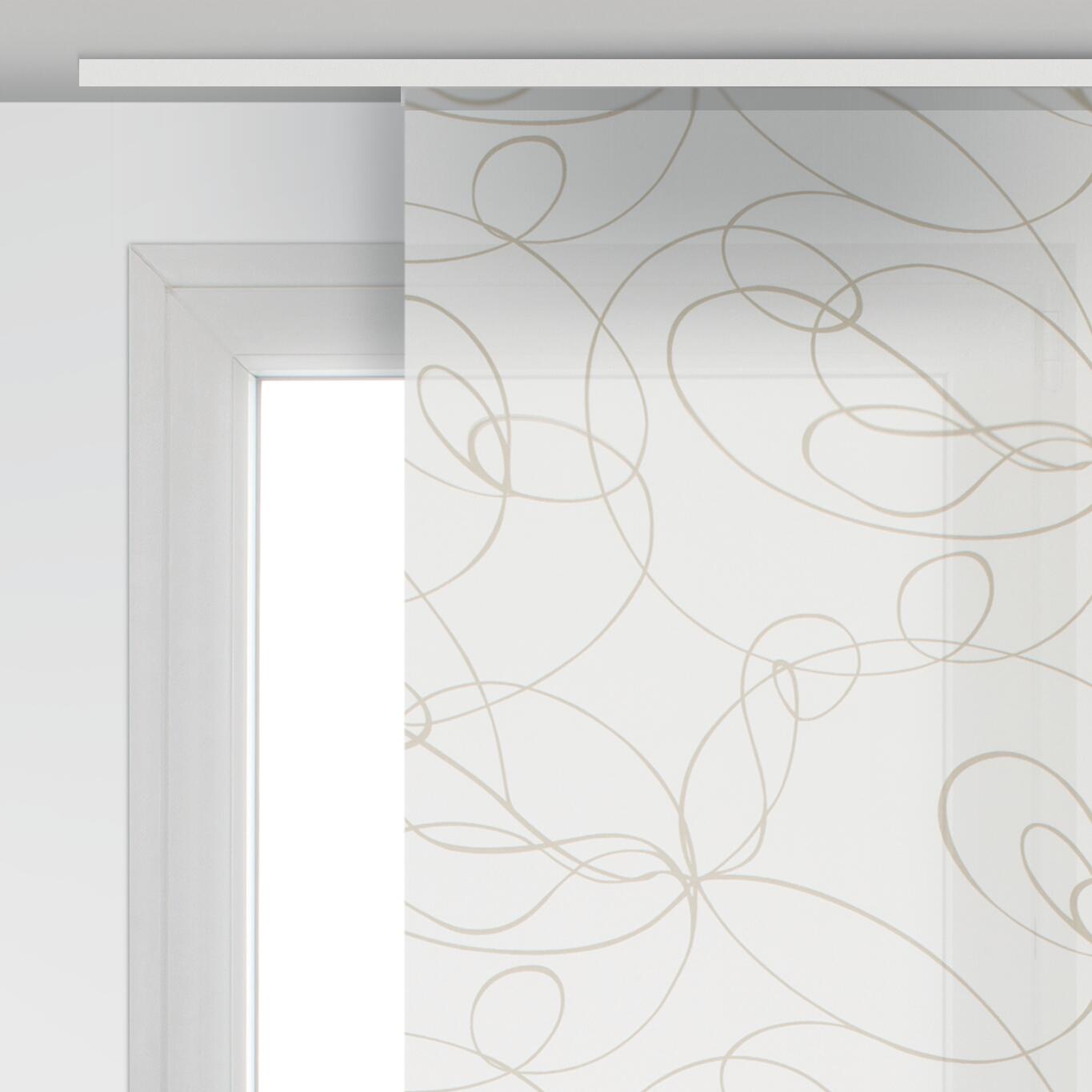 Pannello giapponese INSPIRE Zig zag bianco 60x300 cm - 6