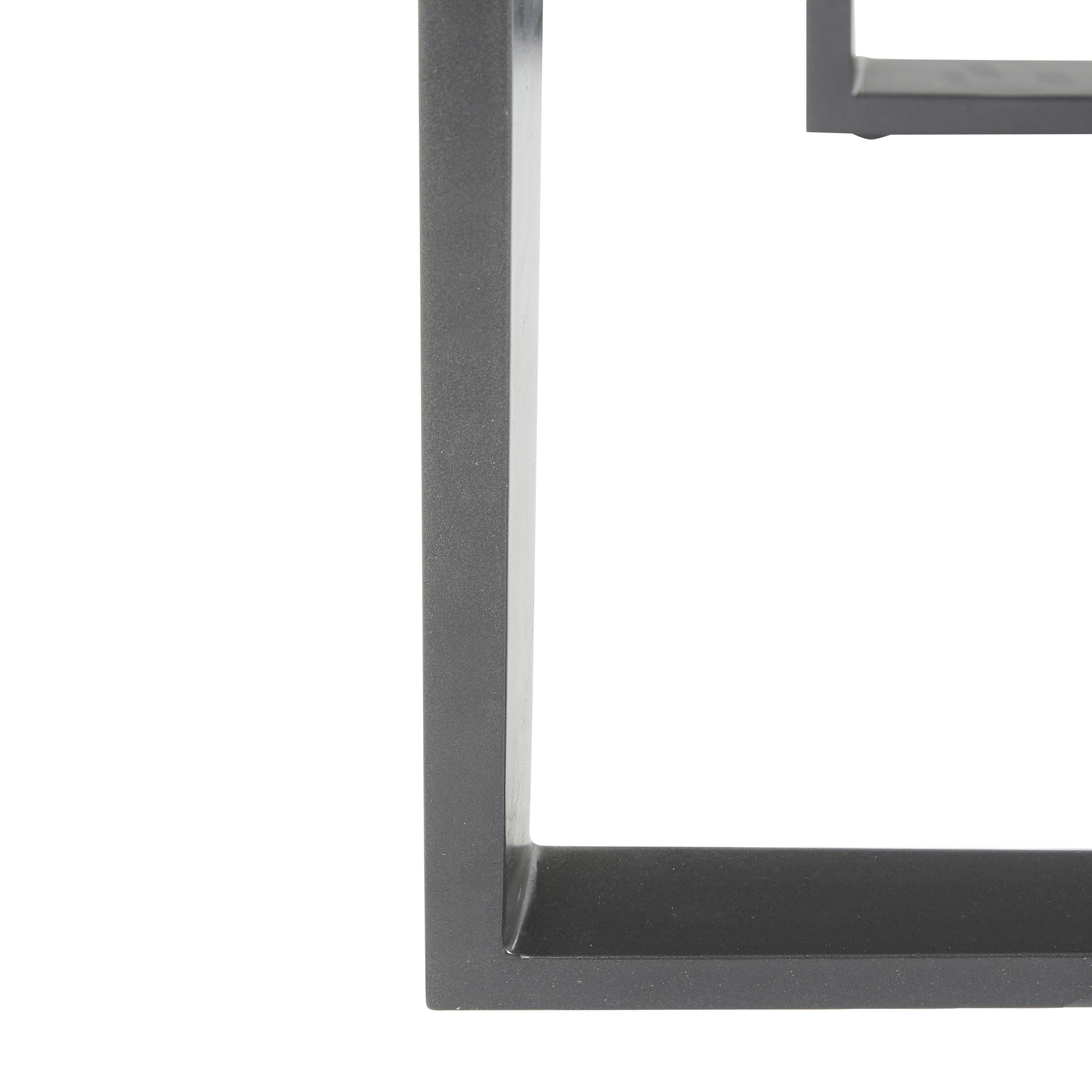 Table de jardin NATERIAL Noa carré anthracite - 6