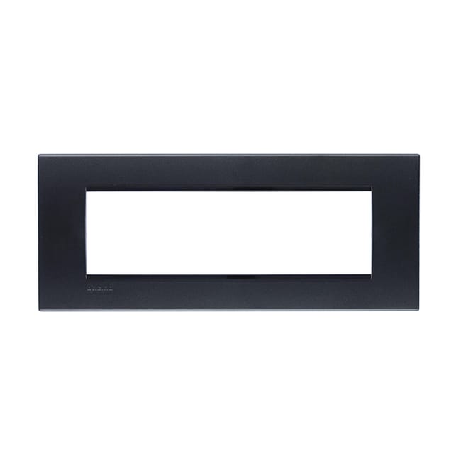 Leroymerlin Placca 7 moduli Living light BTICINO antracite