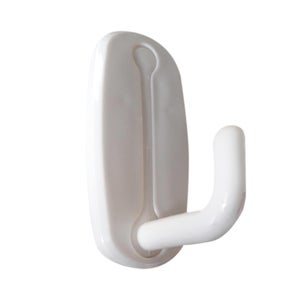 Merriway BH00179 Gancio Appendiabiti Con Finitura, Bianco, Set Di - 9