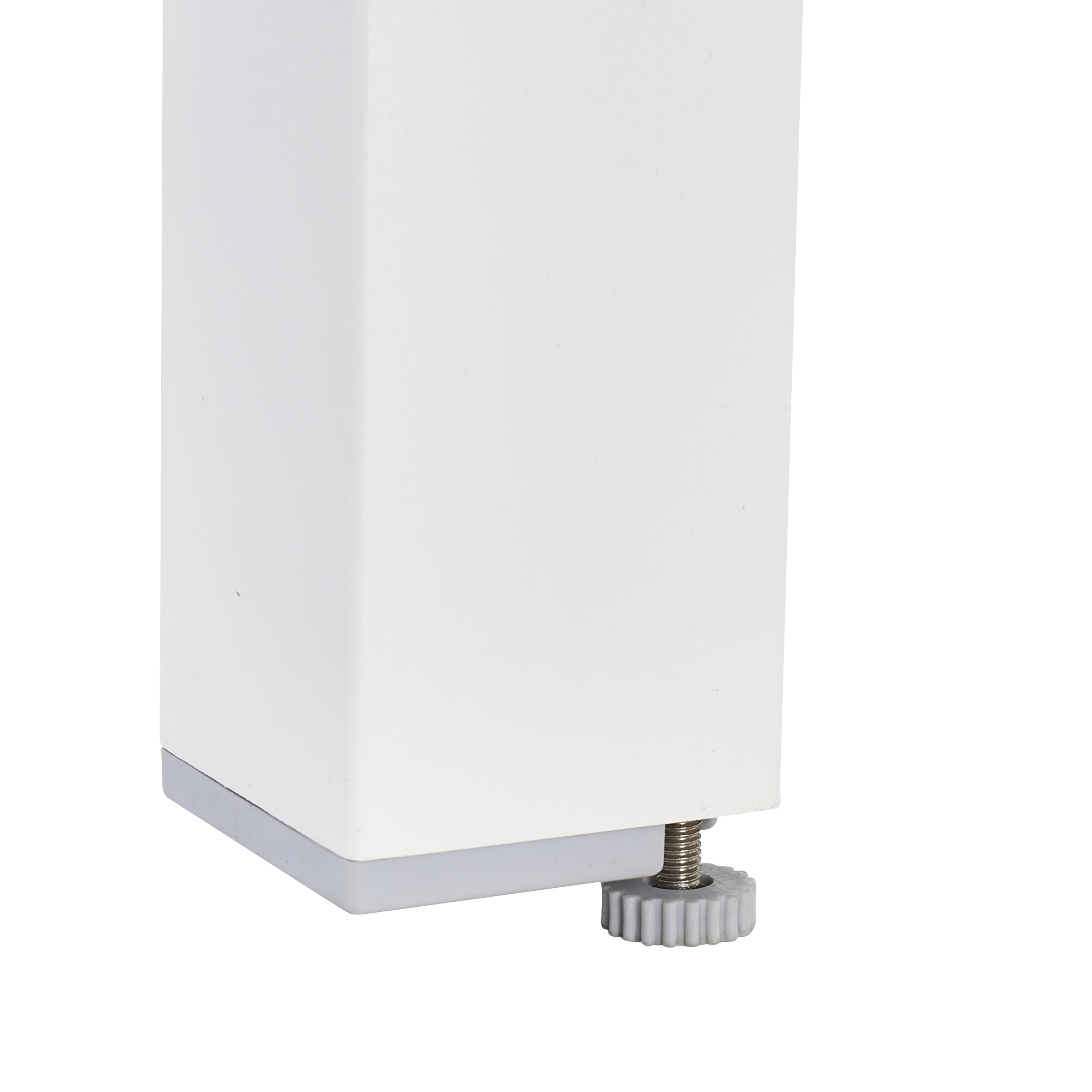Mesa de alumínio NATERIAL LYRA BRANCO 90/160X90CM - 25