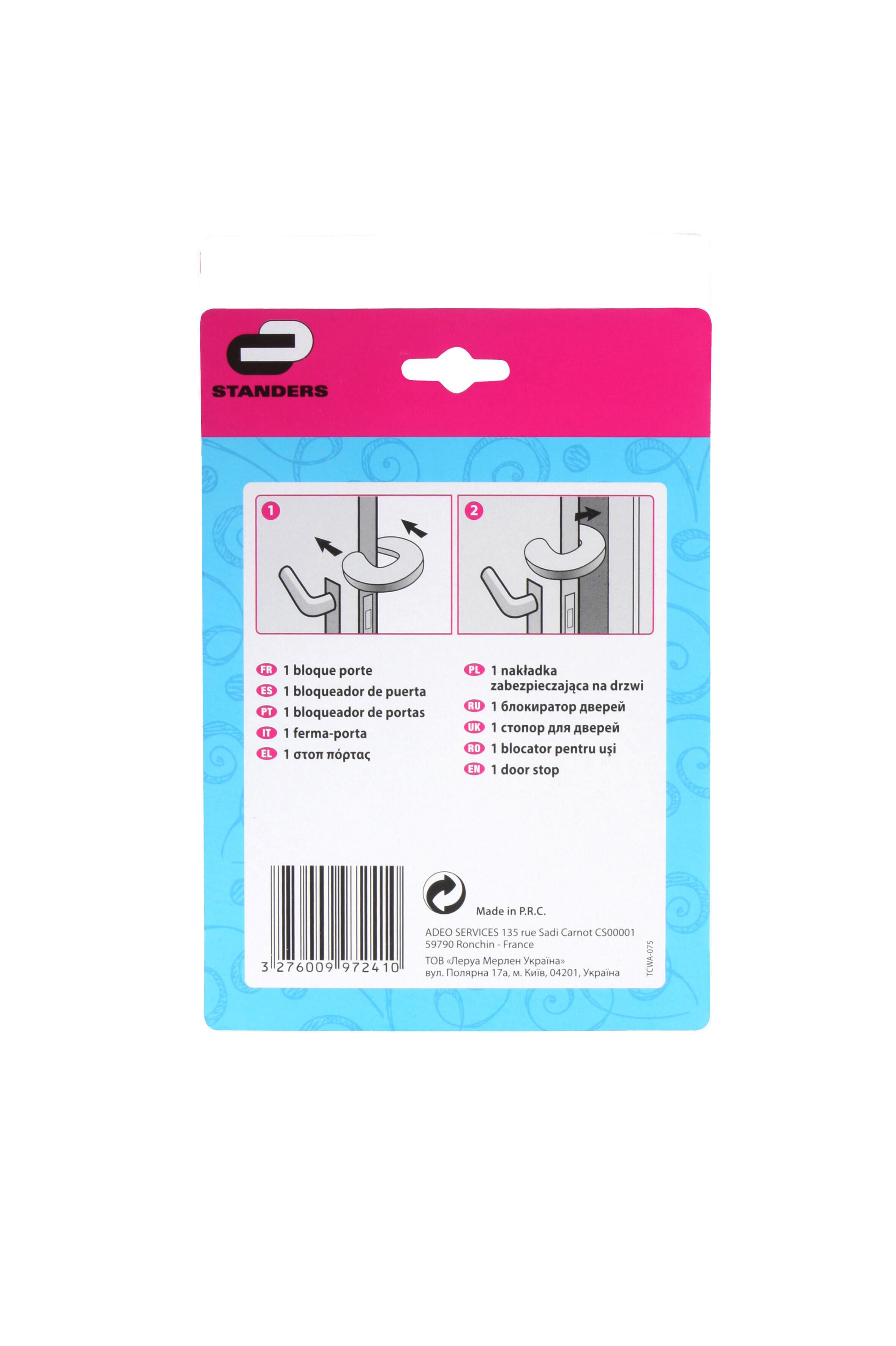 Bloque-porte Blanc STANDERS - 3