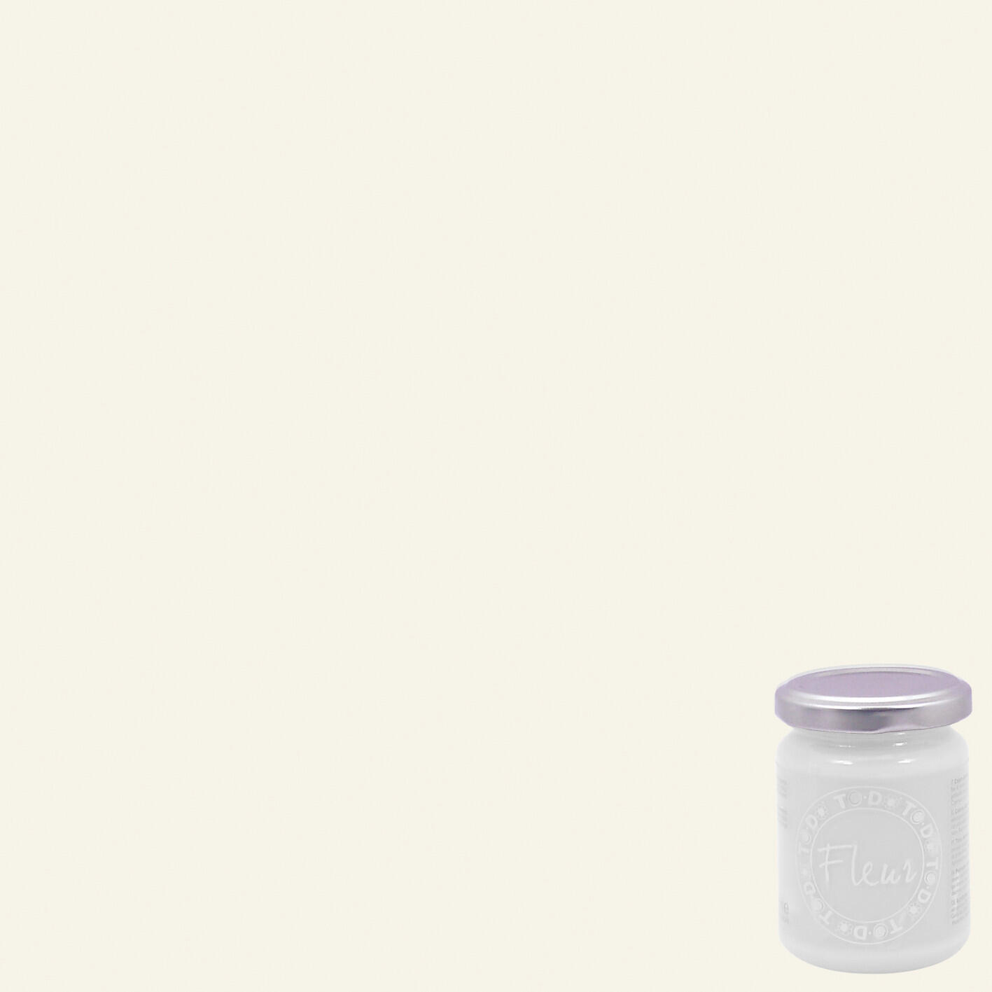 Colore acrilico FLEUR Chalkwhite 0.13 L bianco opaco - 3