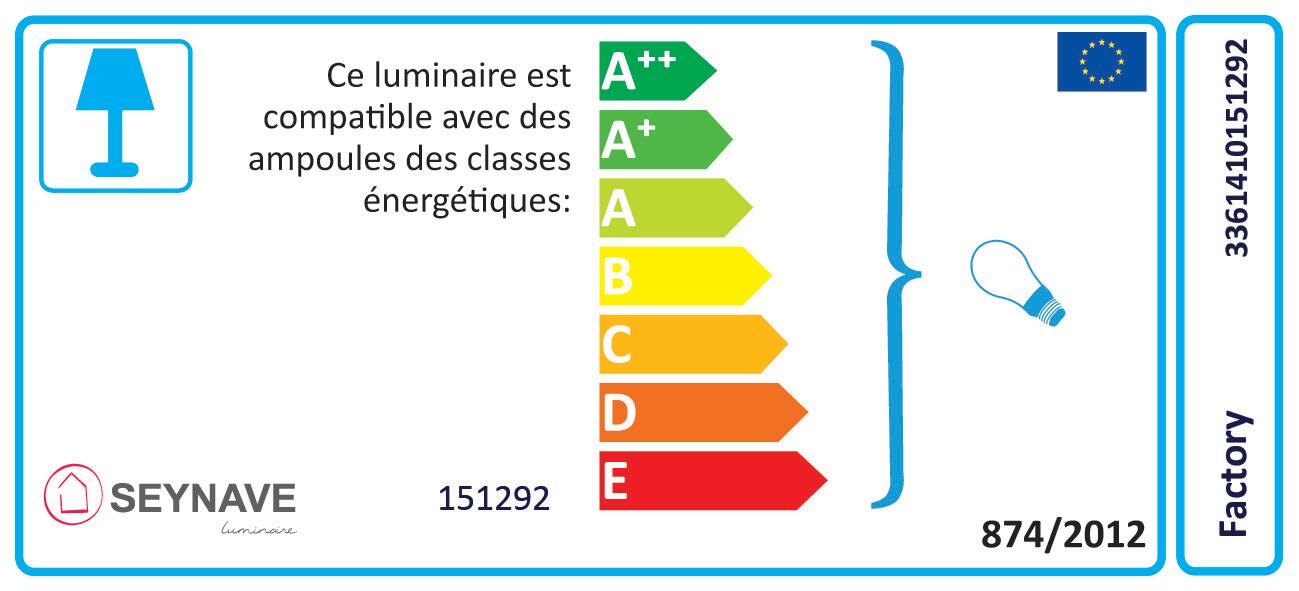 Spot patère Factory, acier noir, GU10, SEYNAVE - 5