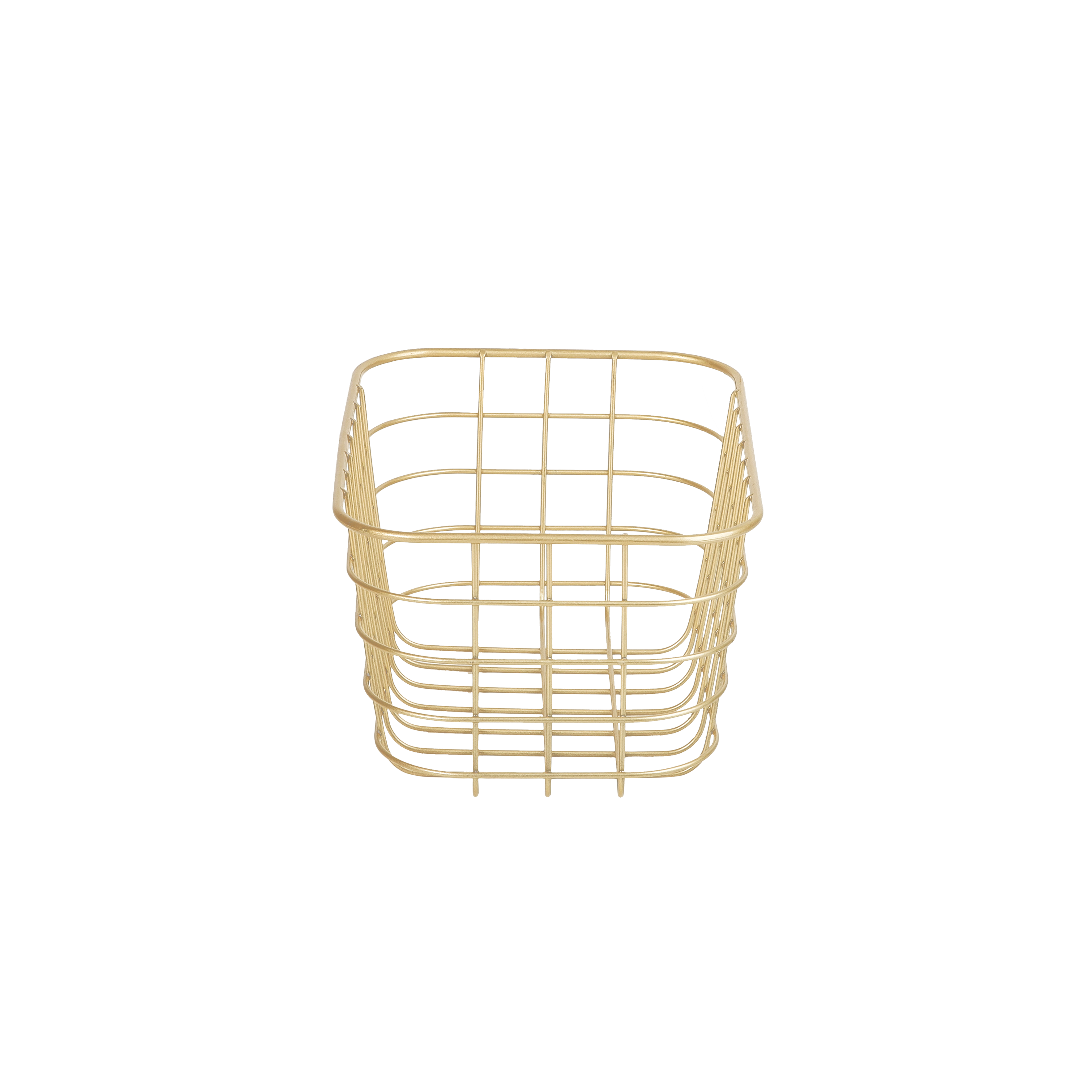 Panier doré l.25 x P.17.2 x H.13 cm SENSEA - 6