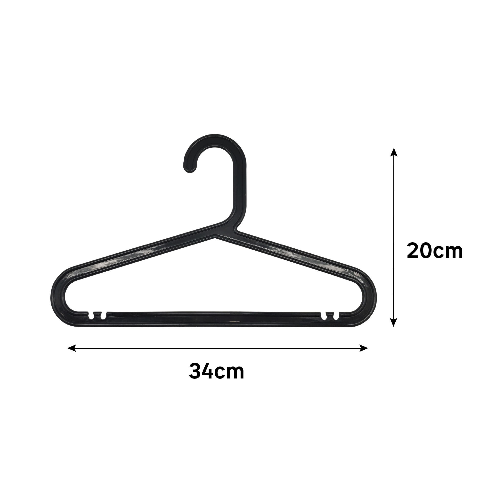 Pack 4 perchas Infantiles SPACEO 34x20 cm (anchoxalto) - 19