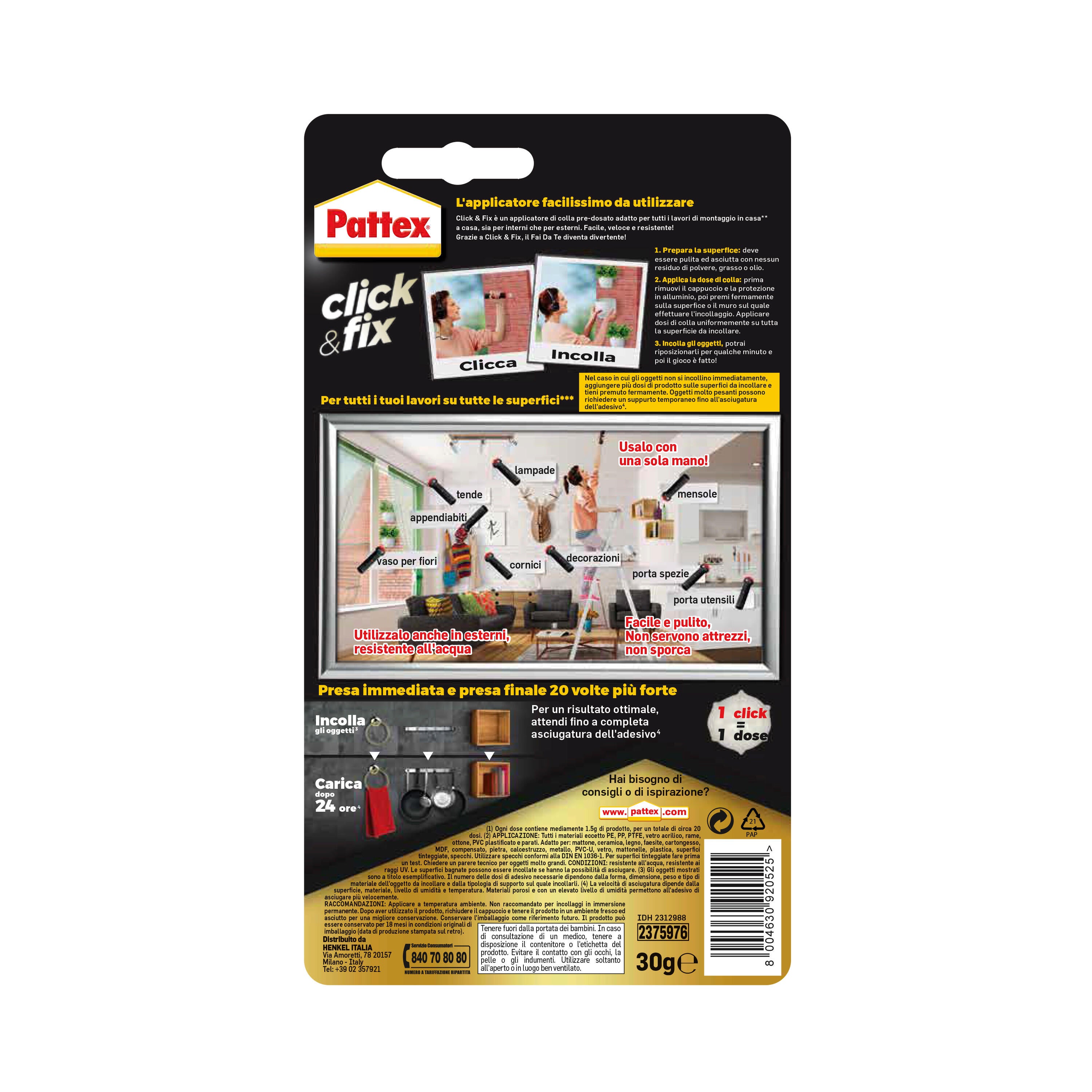 Colla per fissare 12 Pezzi 100 gr - 3