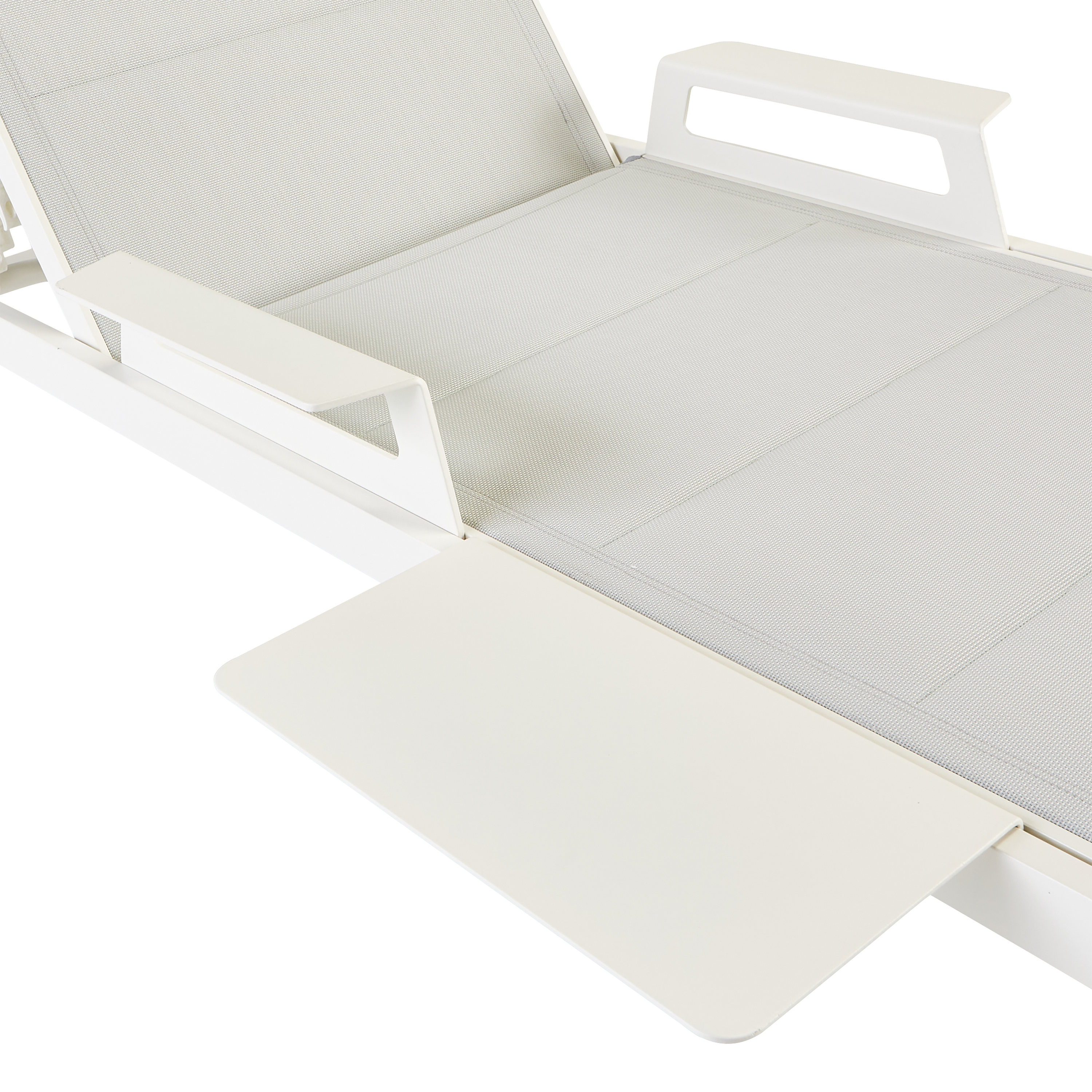 Bain de soleil en aluminium NATERIAL Odyssea blanc - 7