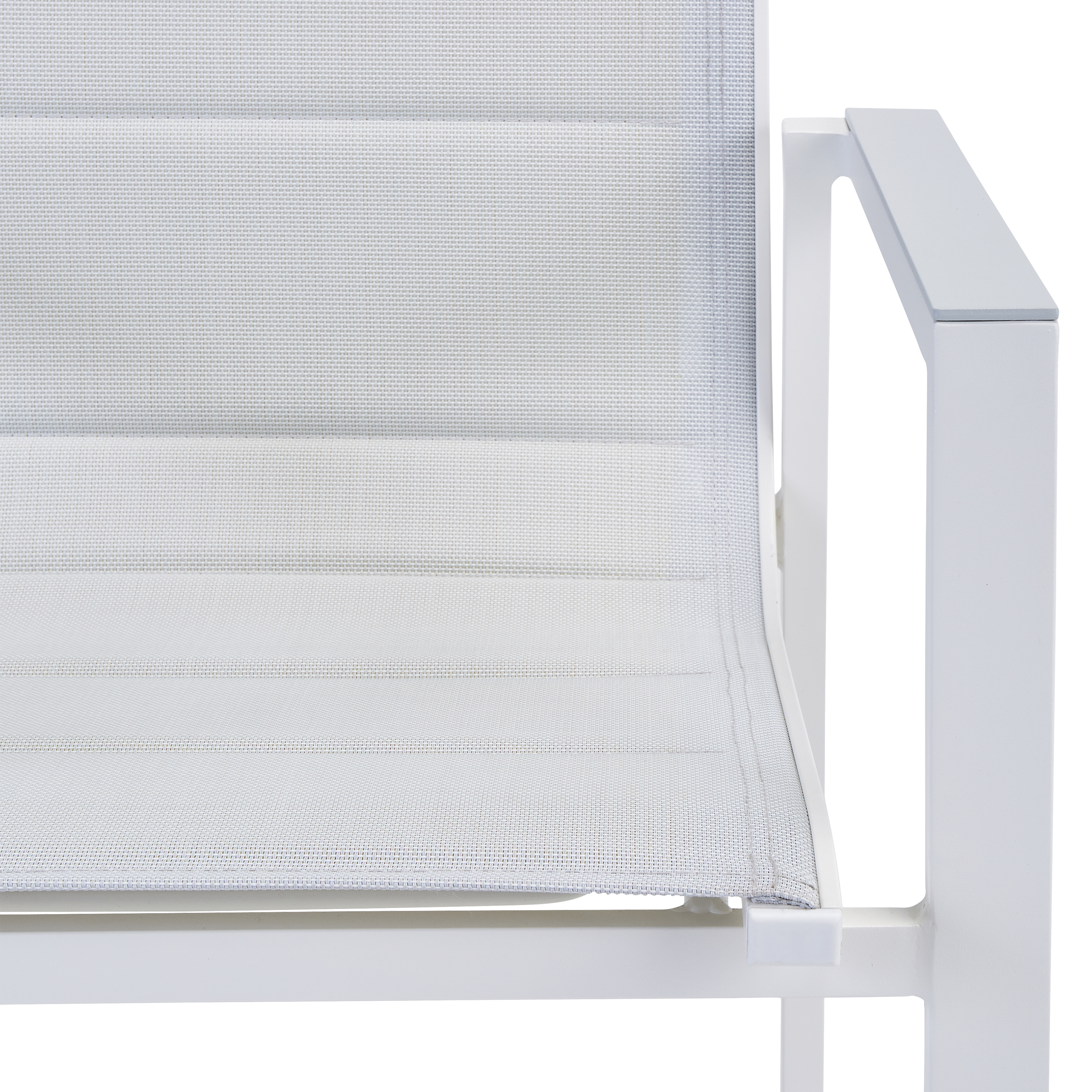 Cadeira de alumínio NATERIAL ORION GAMMA BRANCO - 7