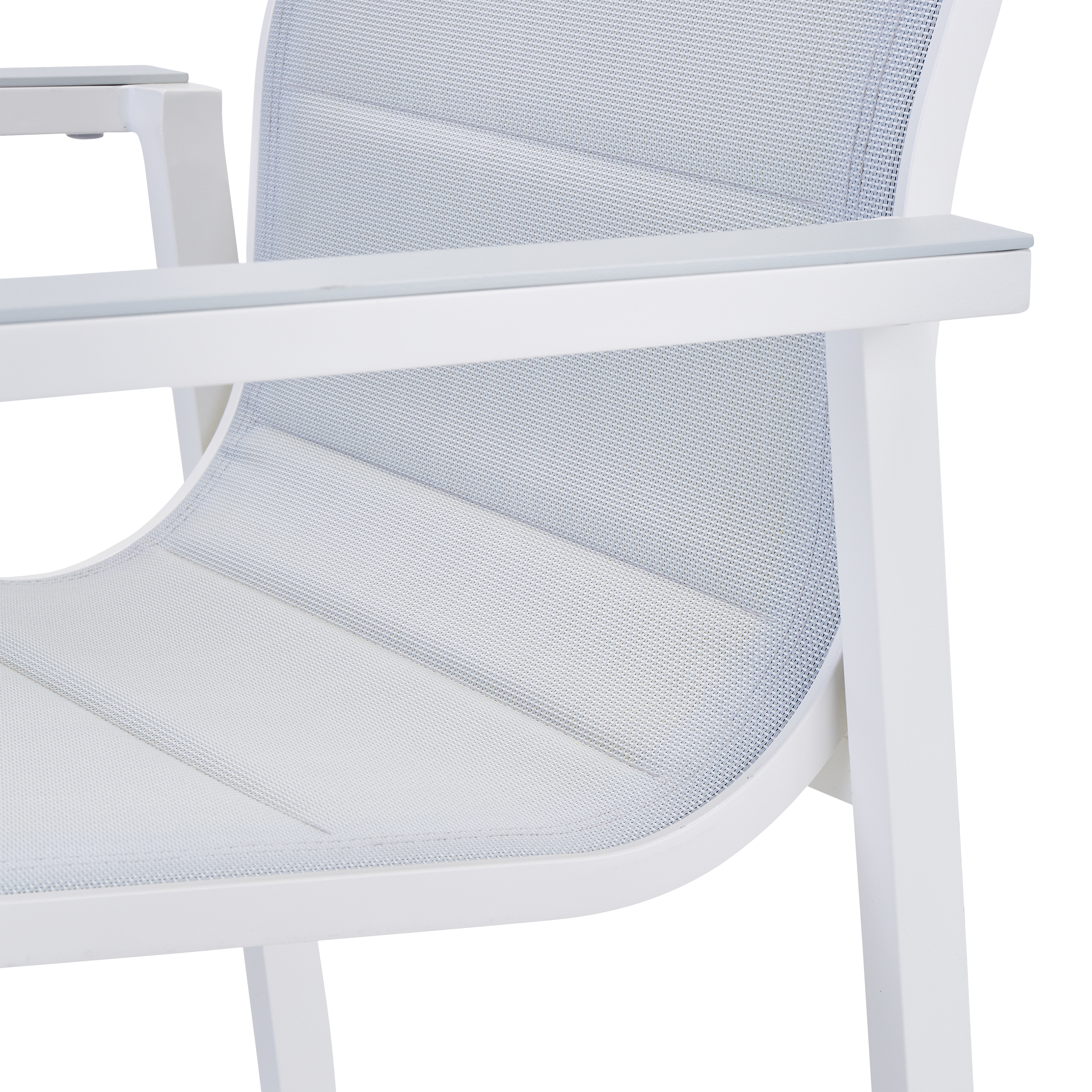 Cadeira de alumínio NATERIAL ORION GAMMA BRANCO - 6