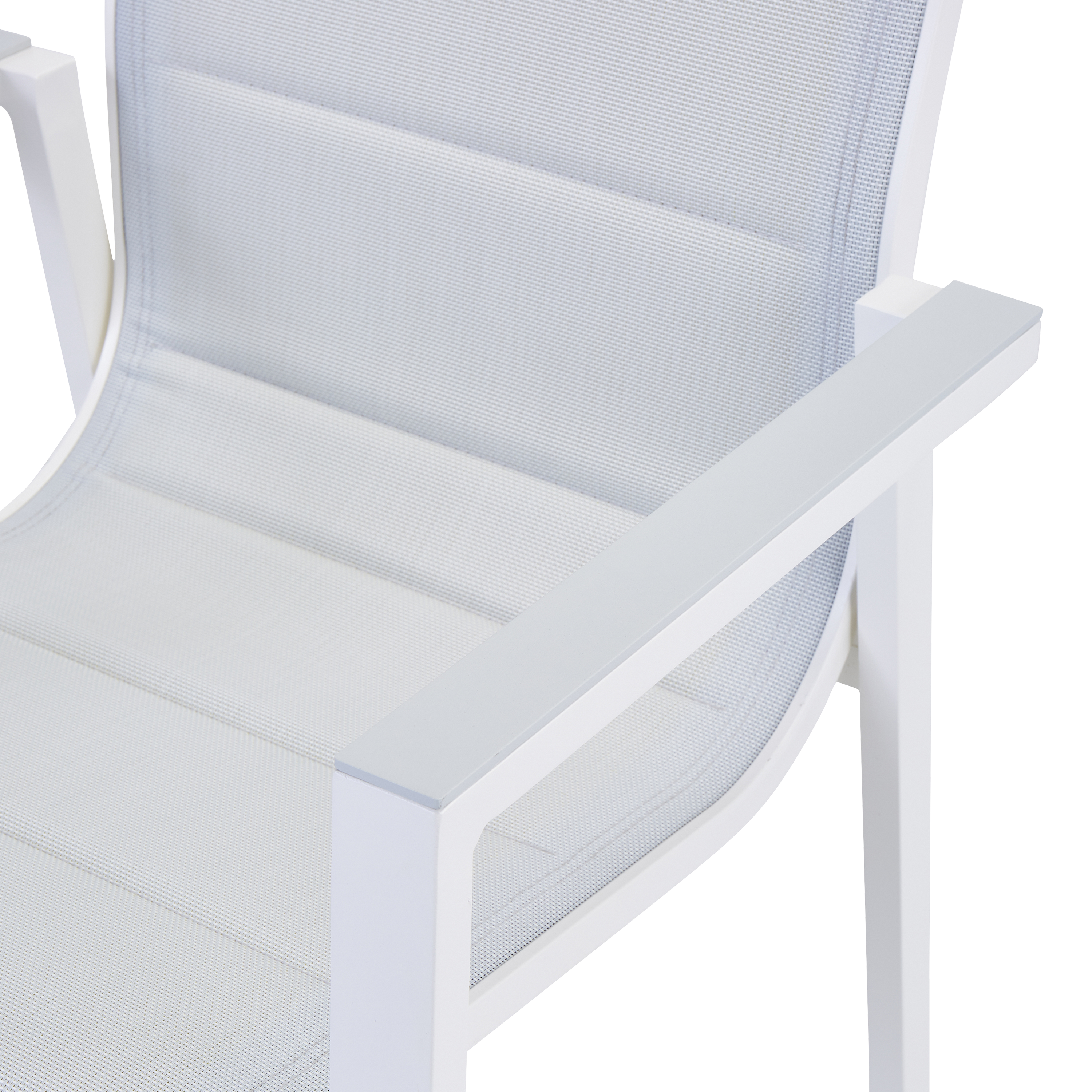 Cadeira de alumínio NATERIAL ORION GAMMA BRANCO - 5