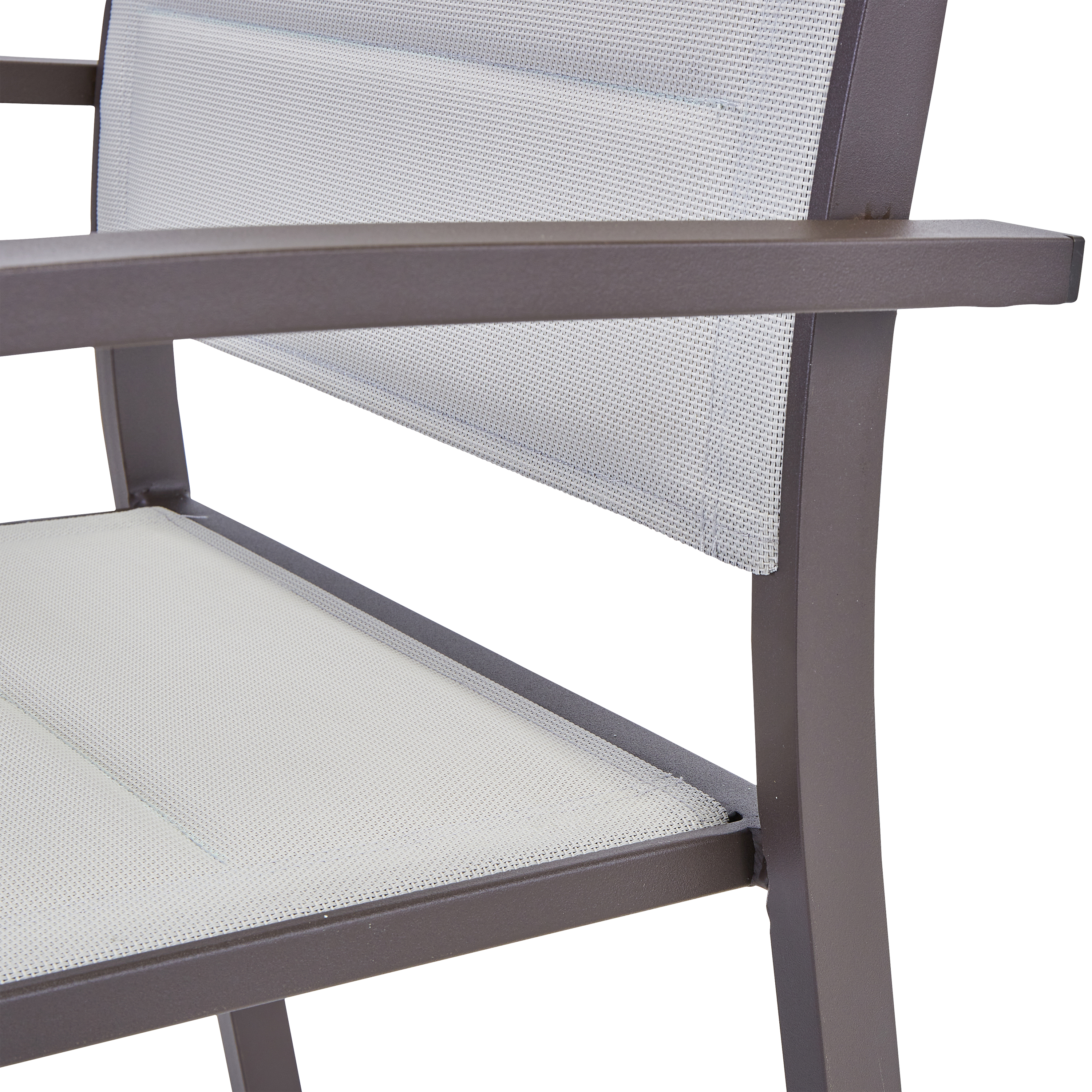 Cadeira de alumínio NATERIAL ORION BETA II MOKA - 36