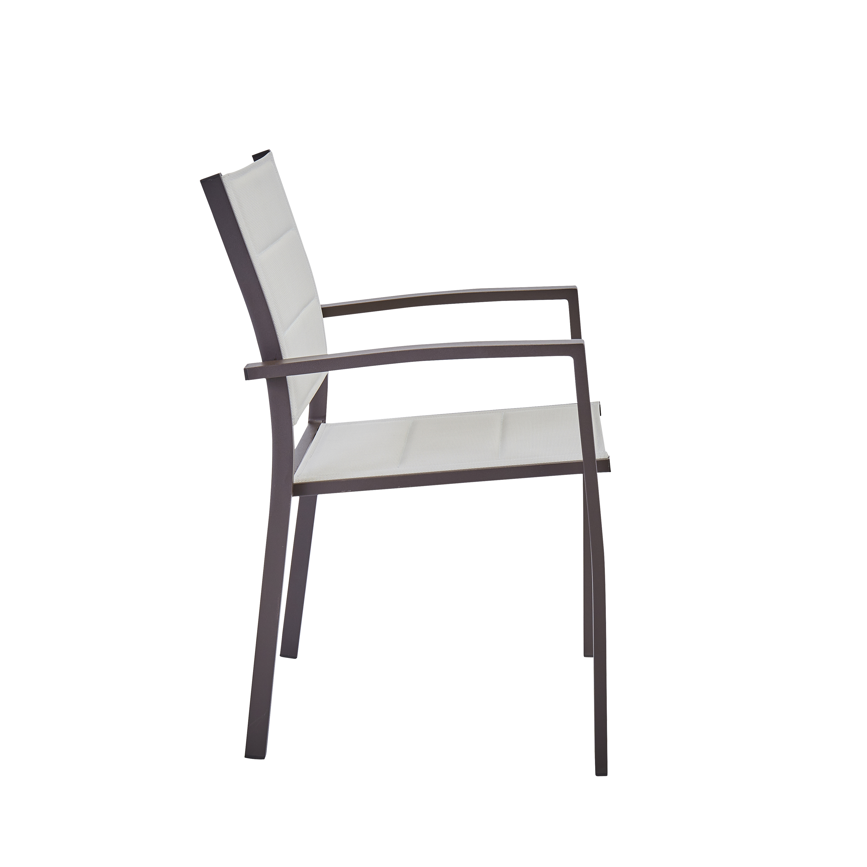 Cadeira de alumínio NATERIAL ORION BETA II MOKA - 30