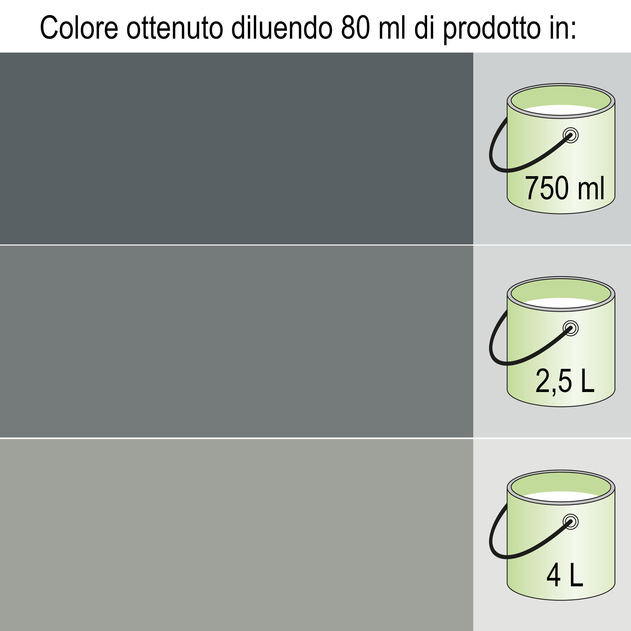 Colorante liquido BRAVO 20 ml nero ossido - 4