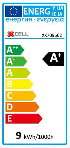 Ampoule led Décoratif E27, 950Lm = 69W, blanc chaud, XXCELL - 3