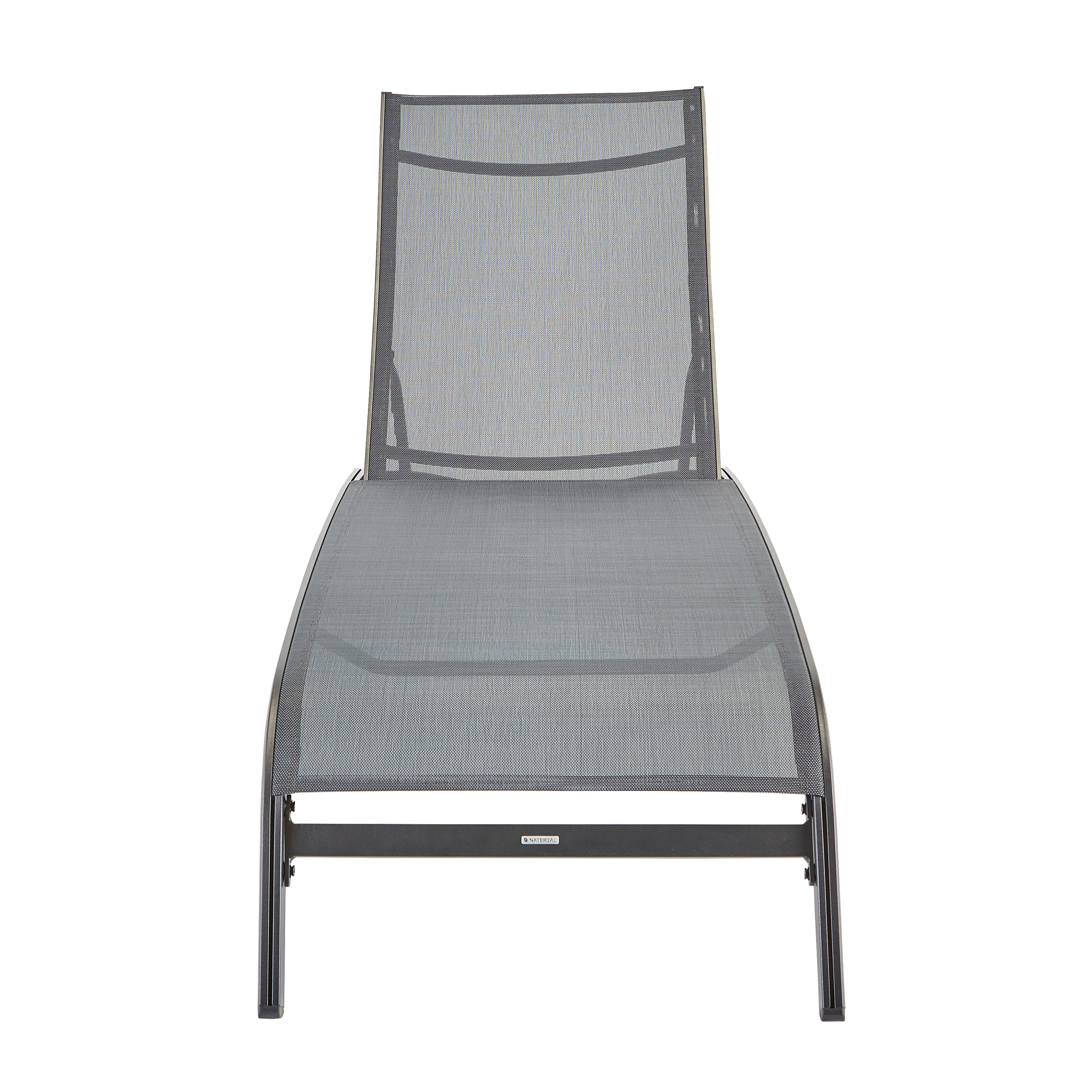 Leżak ogrodowy Lyra II aluminiowy antracytowy Naterial - 9