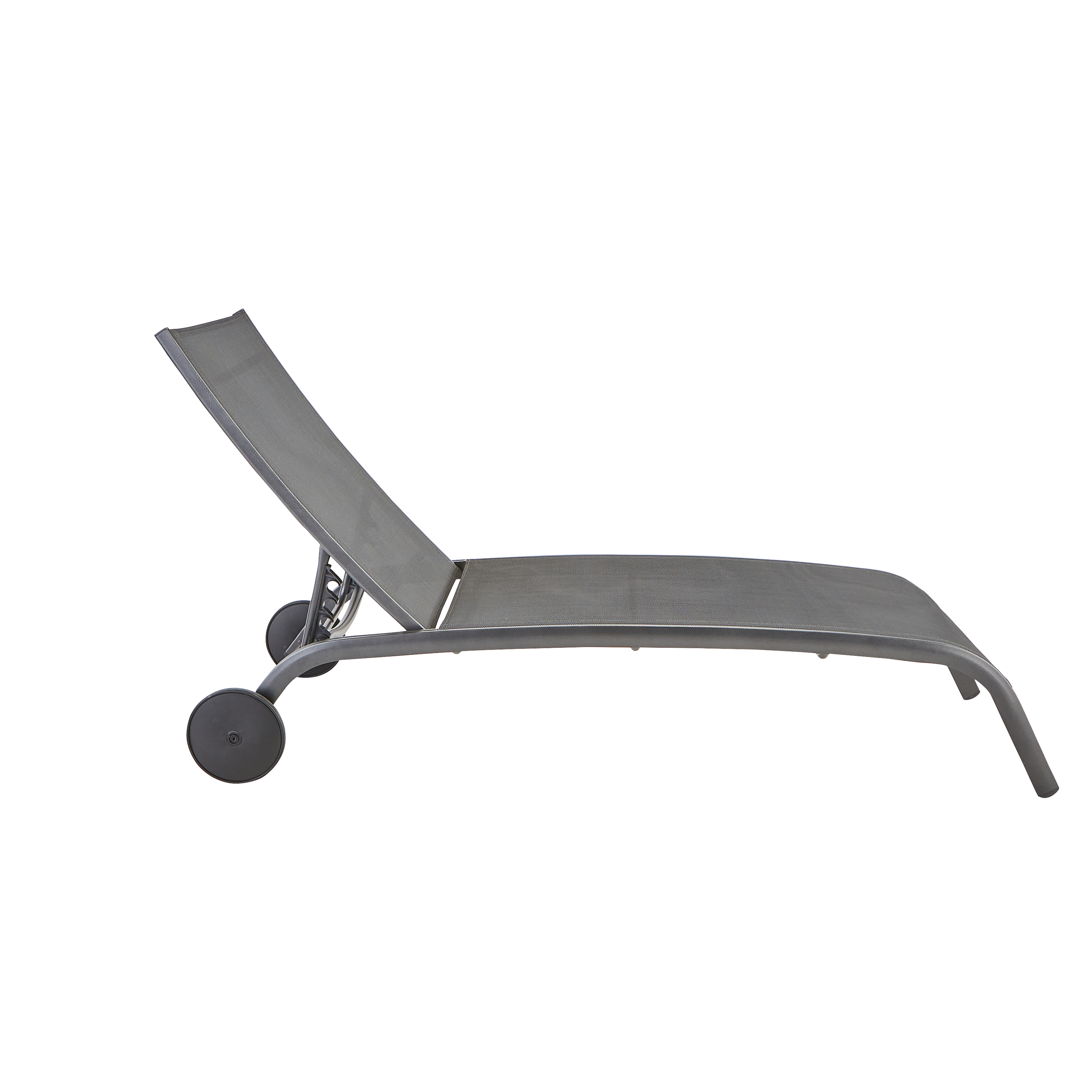 Leżak ogrodowy Lyra II aluminiowy antracytowy Naterial - 13