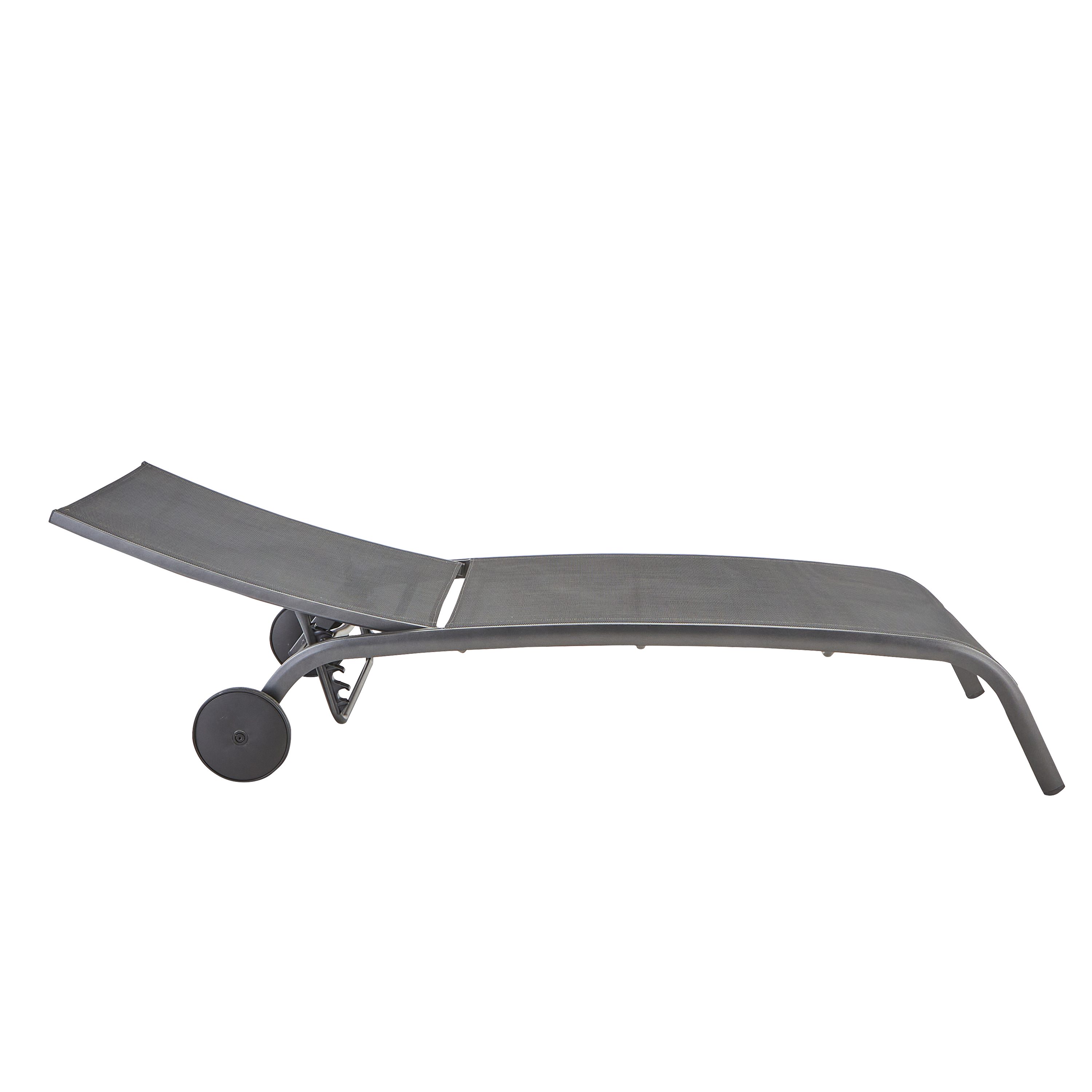 Leżak ogrodowy Lyra II aluminiowy antracytowy Naterial - 14