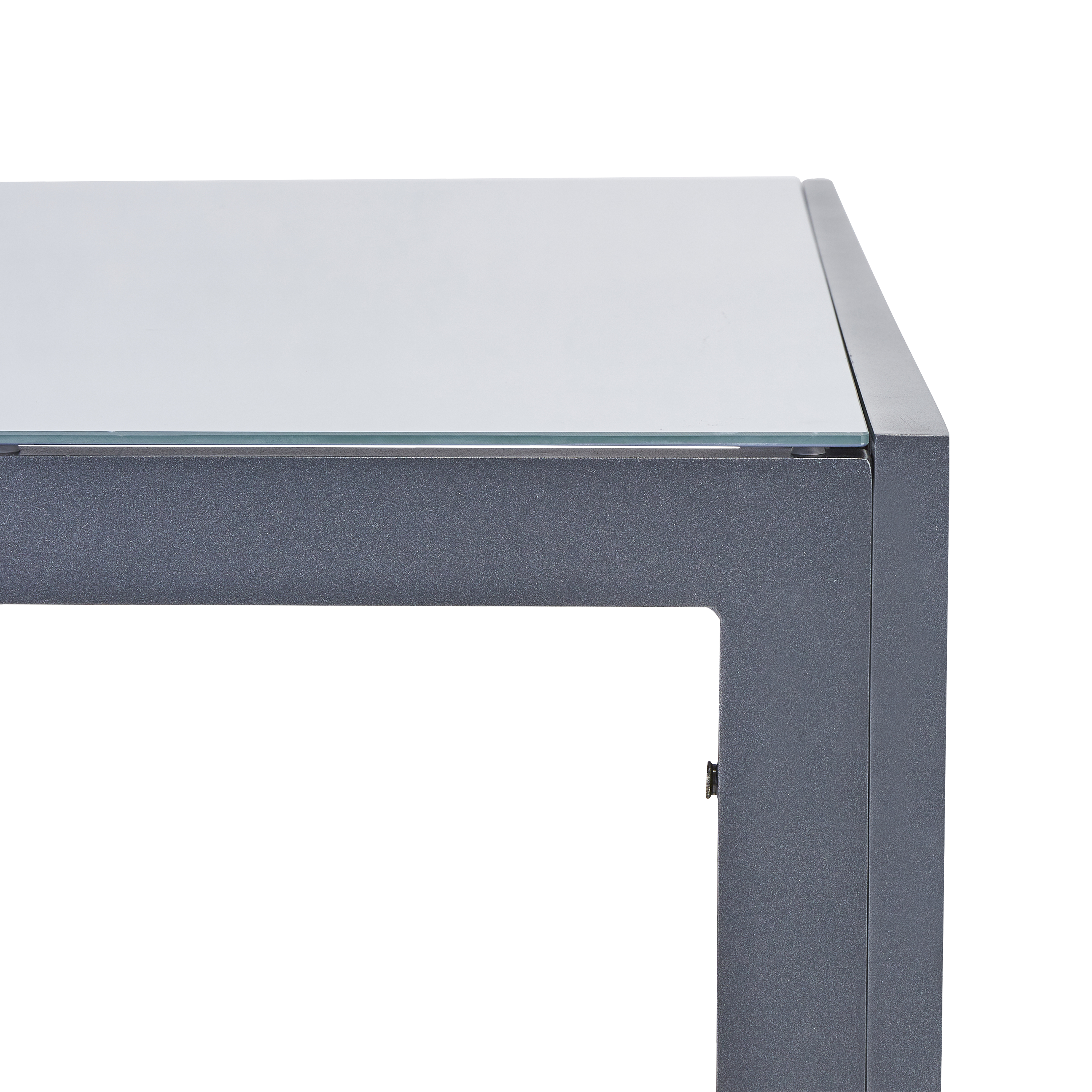 Mesa de alumínio NATERIAL LYRA II FIX 160X90CM ANTRACITE - 8