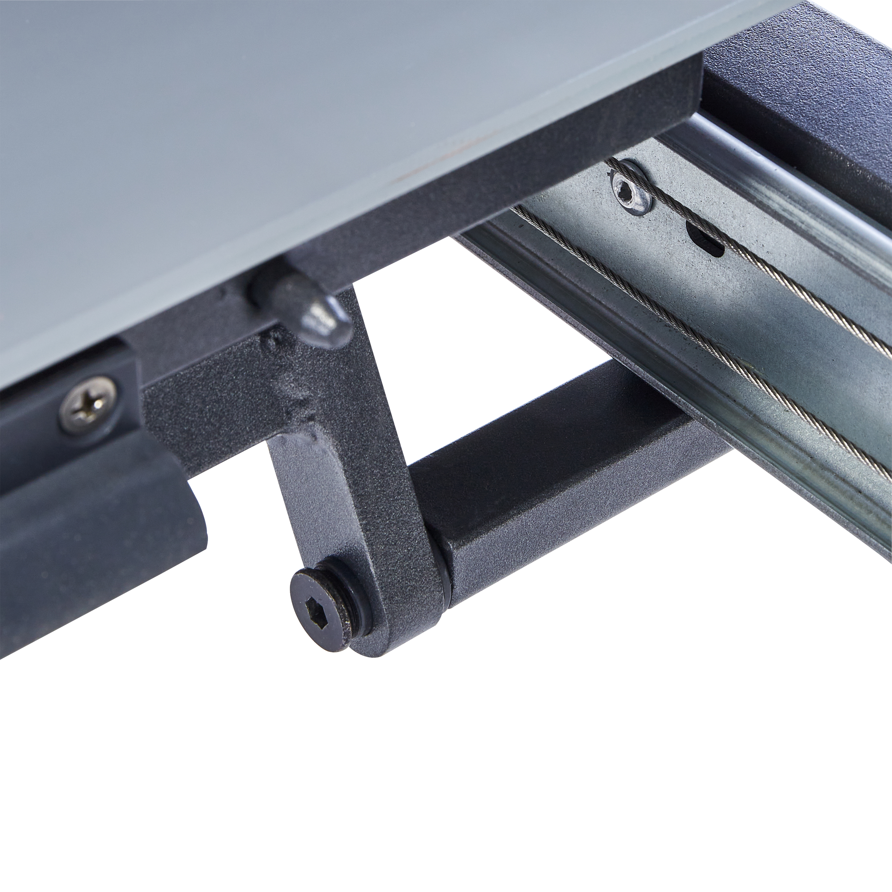 Mesa de alumínio NATERIAL AQUILA II 180/220X100CM ANTRACITE - 40