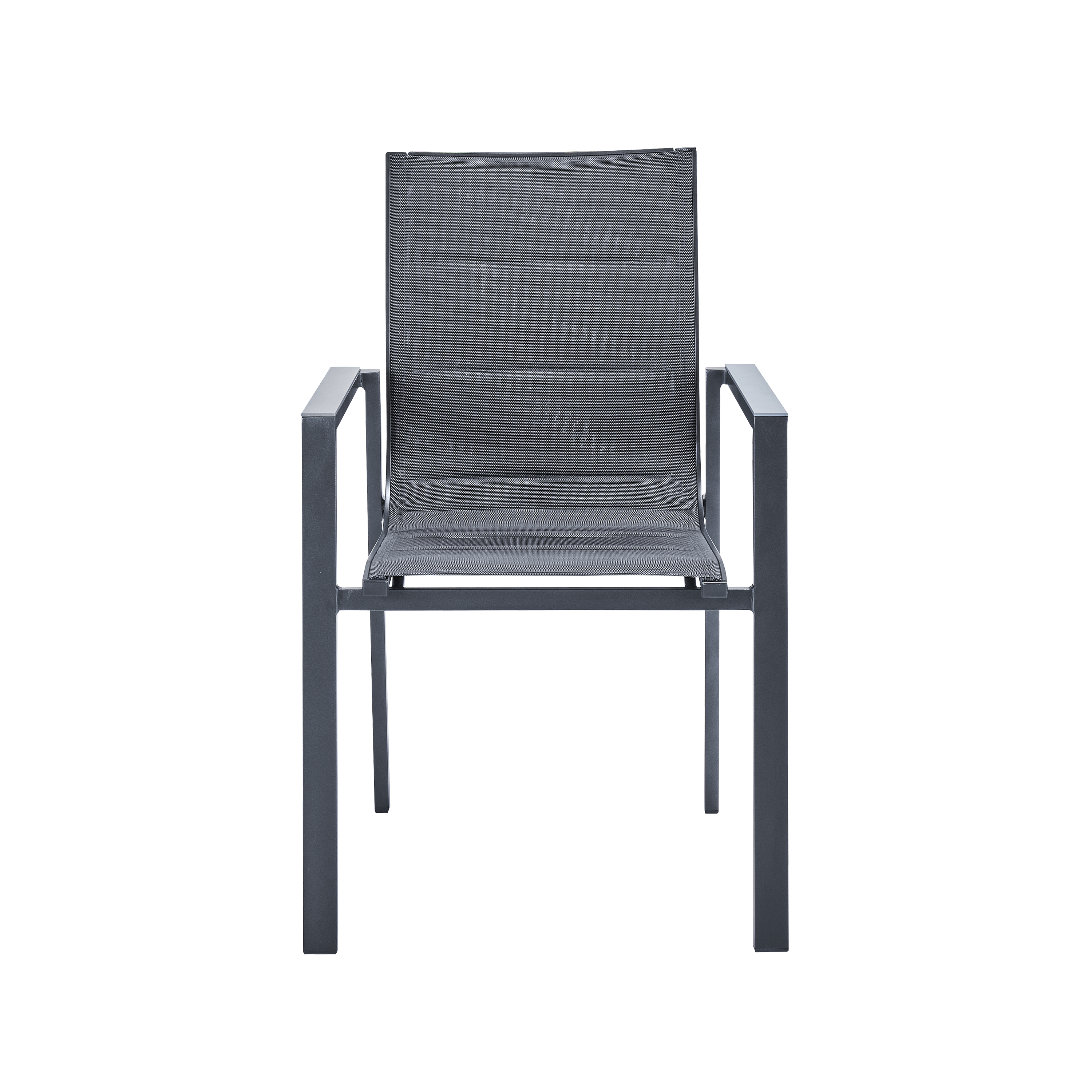 Fauteuil de jardin NATERIAL Orion gamma en aluminium gris - 6