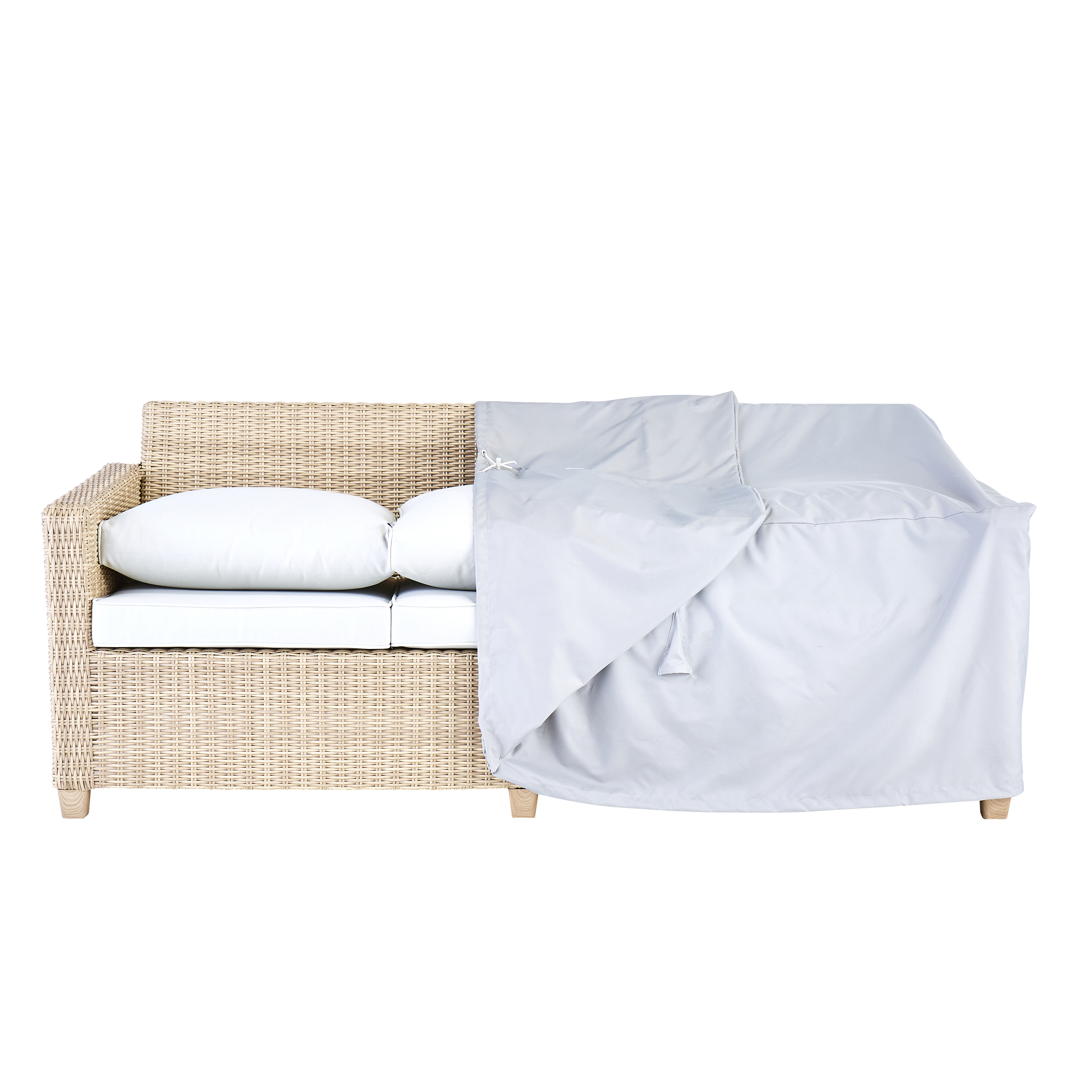 Cobertura para sofá 3 lugares 205x75x60 cm Naterial - 2