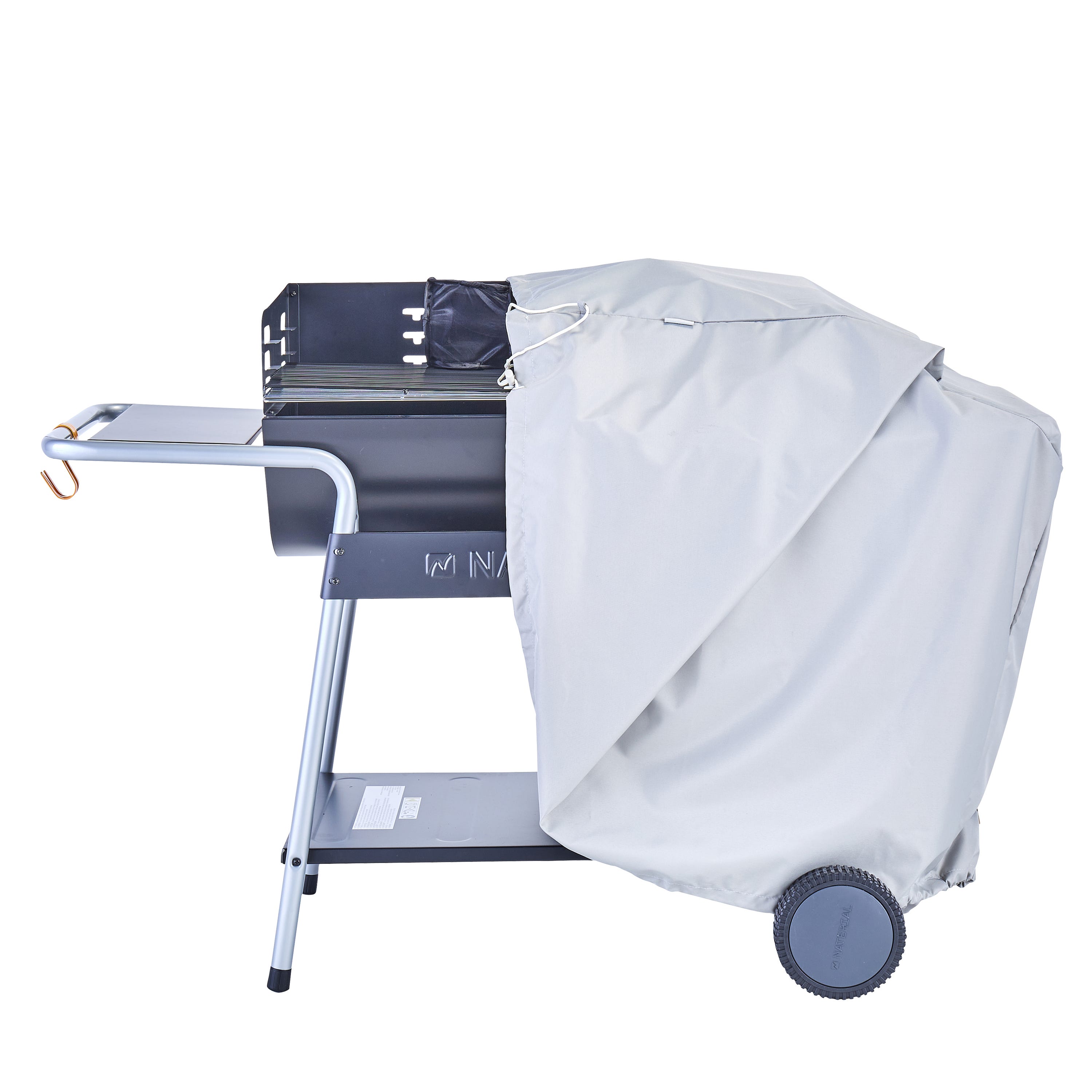 Copertura protettiva per barbecue da giardino 210D L.147 x P.61 x H.122 Copertura protettiva per barbecue da giardino 210D L.147 x P.61 x H.122