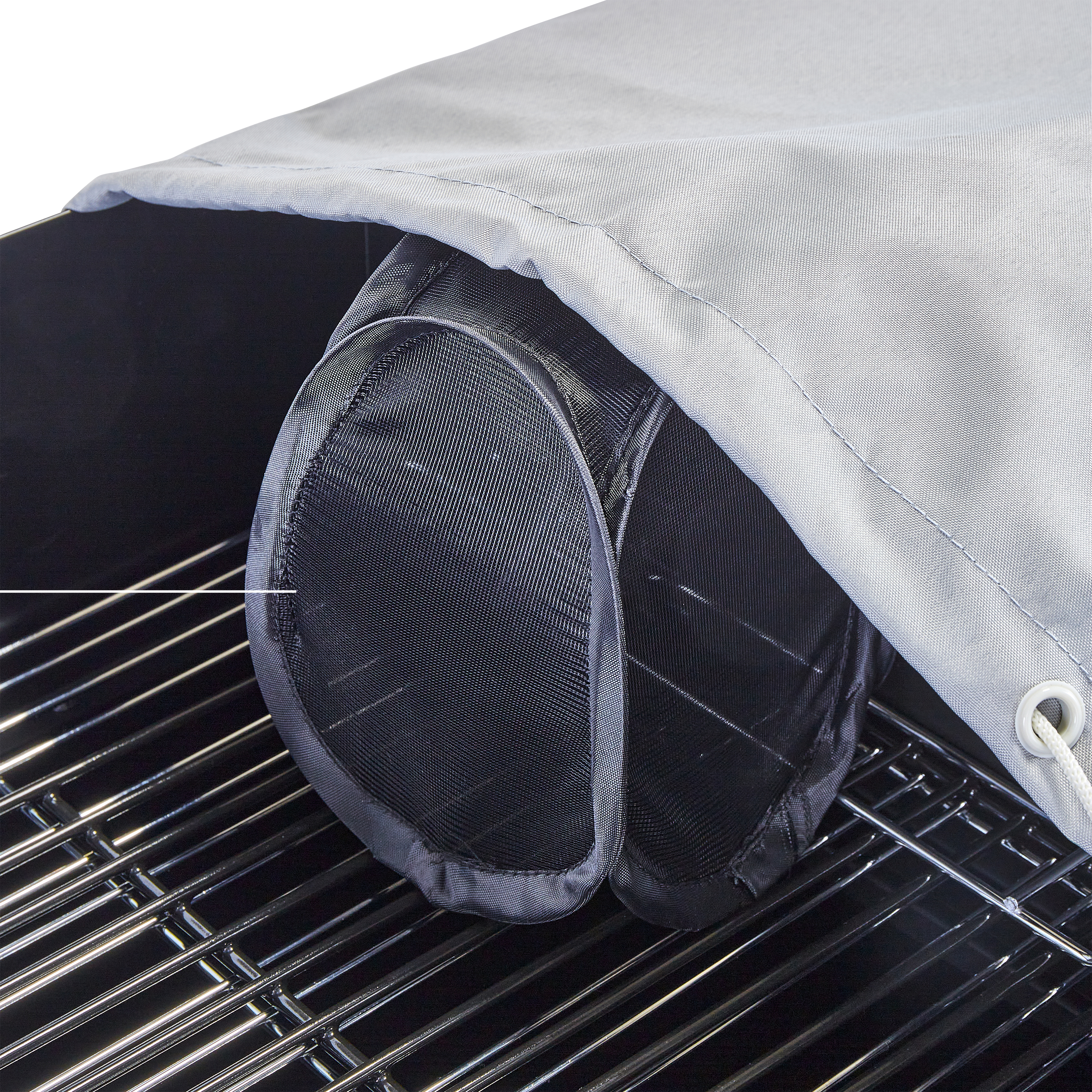 Housse de protection d'extérieur barbecue NATERIAL l.139 x H.82 cm - 3