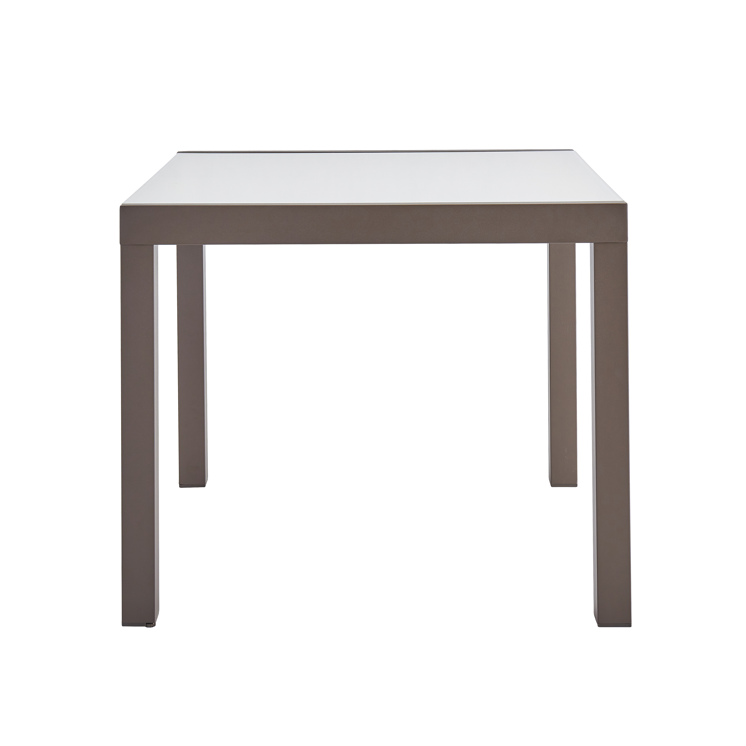 Mesa de alumínio NATERIAL LYRA II 90/160X90CM MOKA - 23