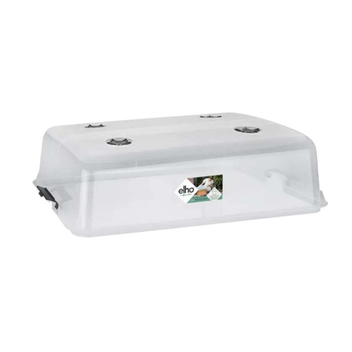 Coperchio per orto in polipropilene Green basics super XXL ELHO trasparente L 77.5 x P 56.6 x H 22.3 cm - 7