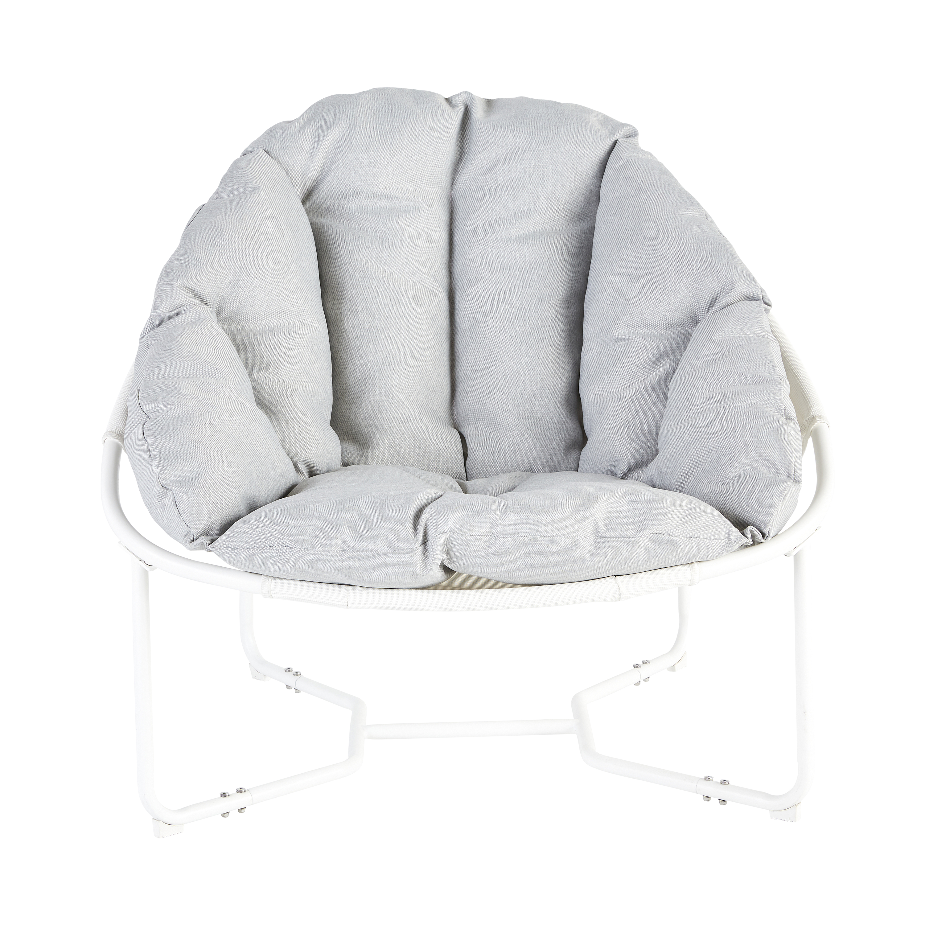 Cadeira relax aço branco Cocoon Naterial - 2