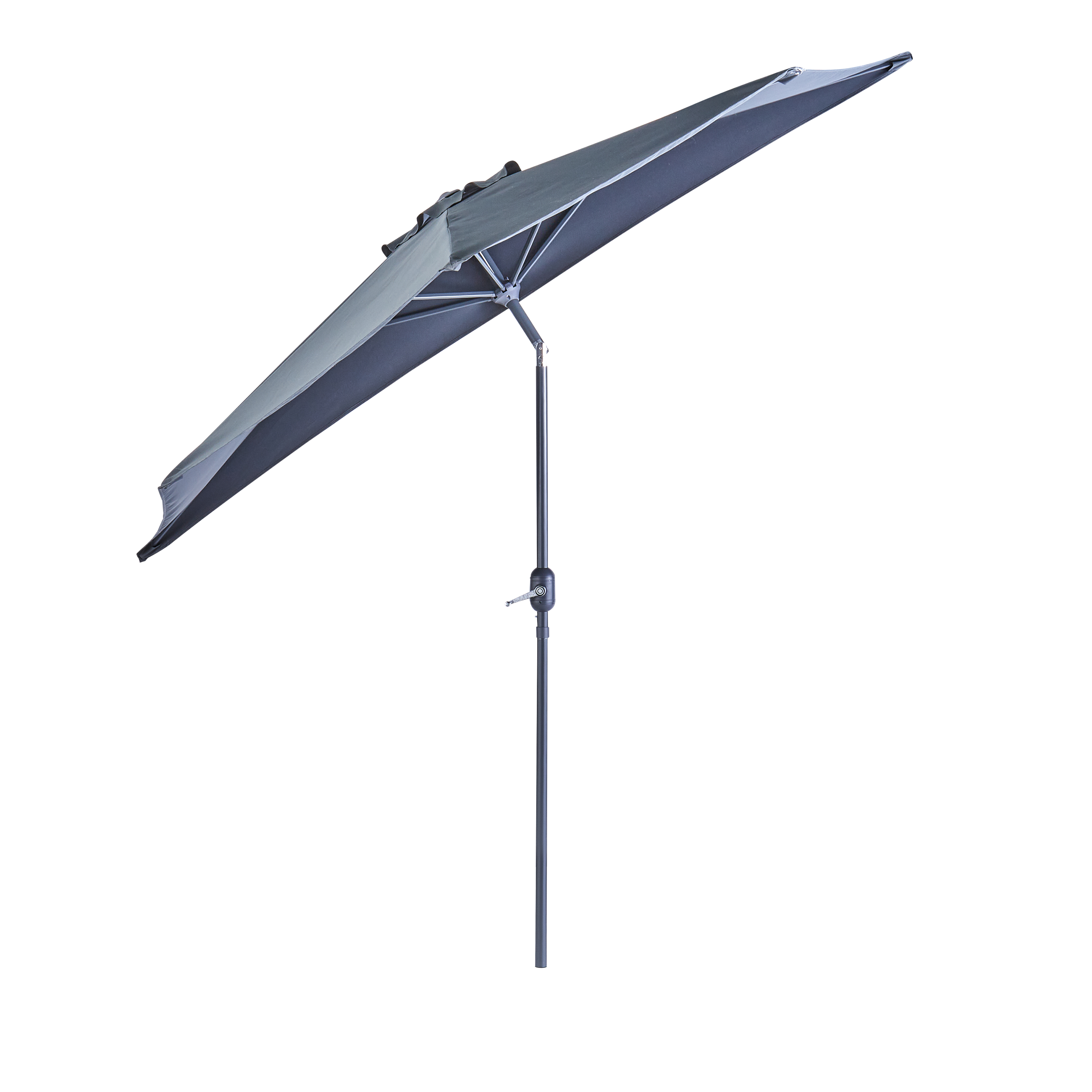 Chapéu de sol em meia lua NATERIAL ARKEA 200G 270X135CM CINZA ESCURO - 25