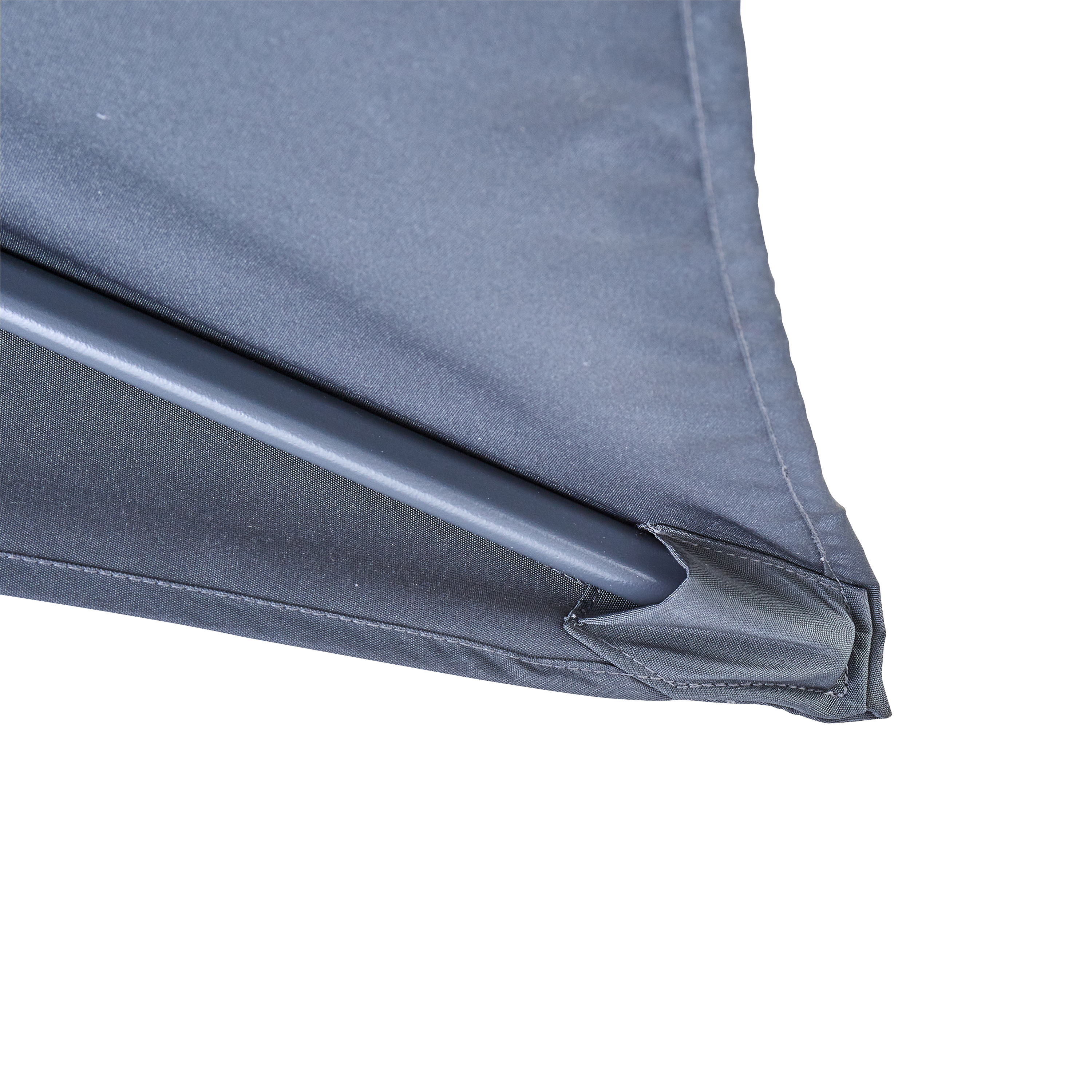 Chapéu de sol em meia lua NATERIAL ARKEA 200G 270X135CM CINZA ESCURO - 8