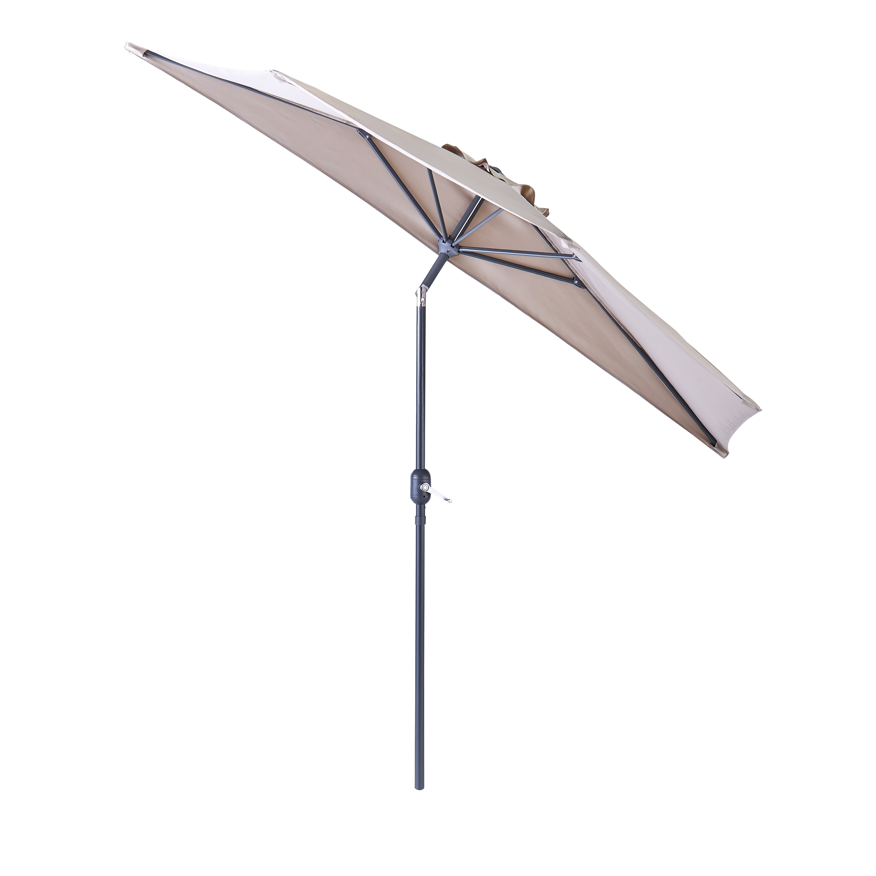 Parasol balkonowy przyścienny półkole Arkea 270x135x235 cm beż Naterial - 9