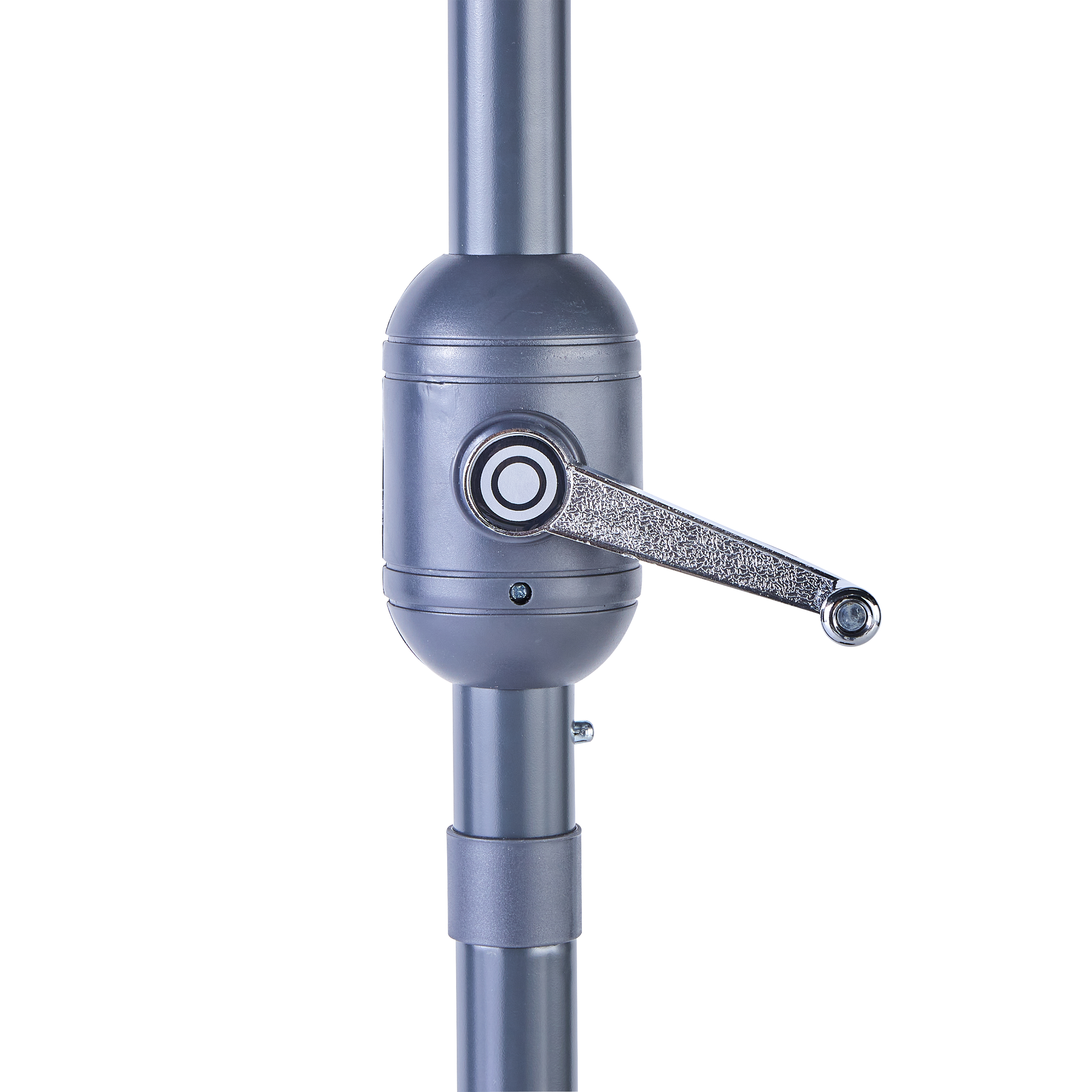 Chapéu de sol em meia lua NATERIAL ARKEA 200G 270X135CM CINZA ESCURO - 6