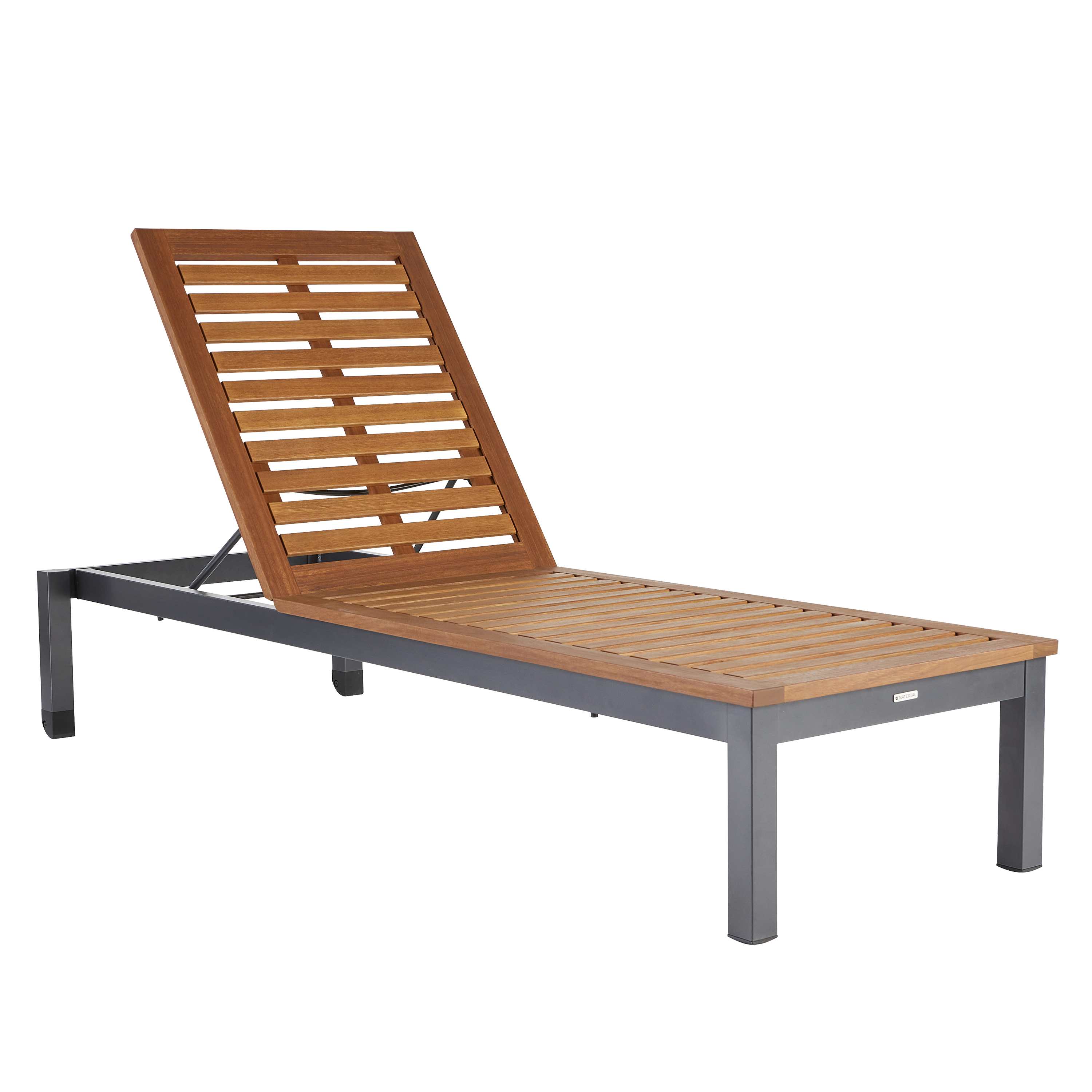 Leżak ogrodowy Oris drewniany Naterial