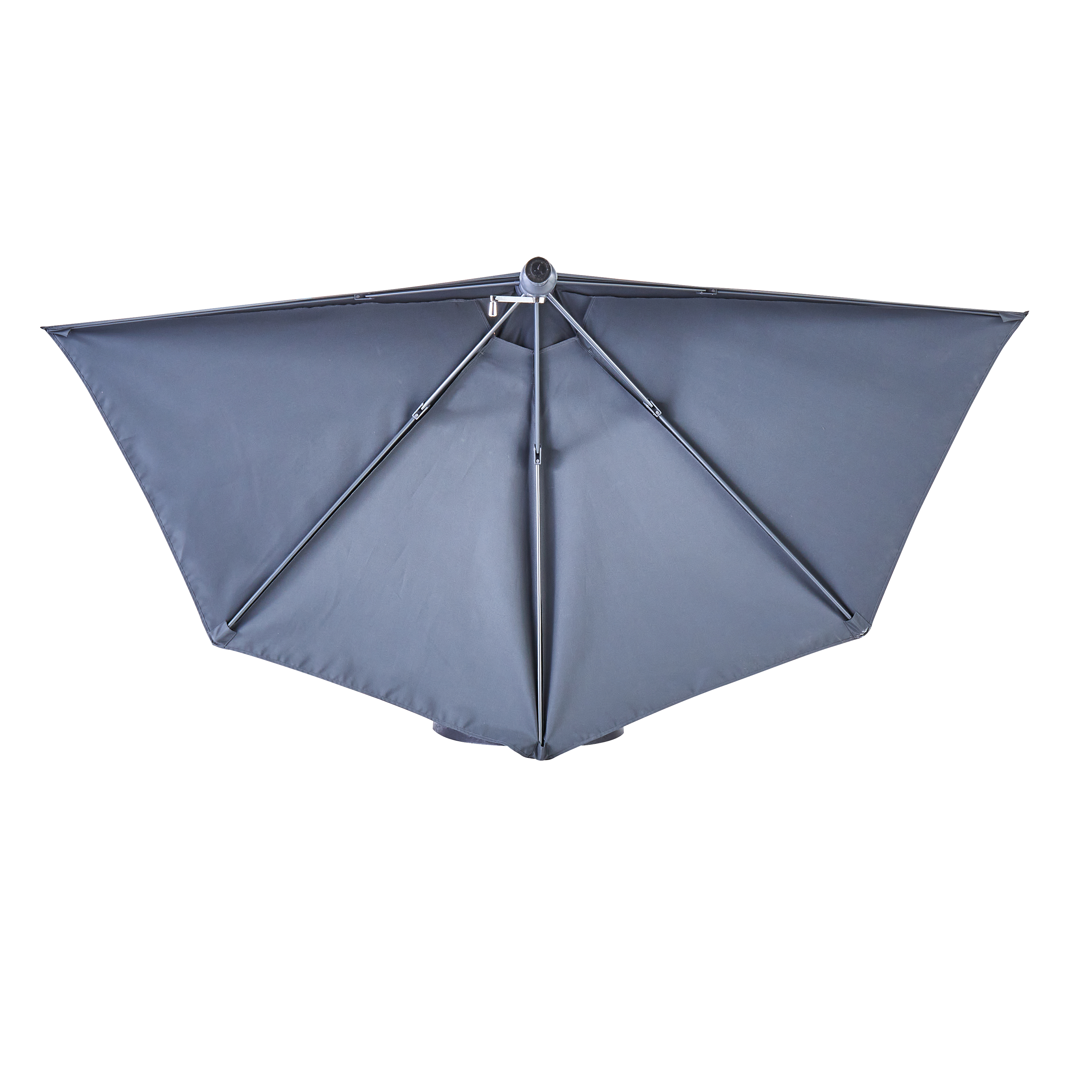 Chapéu de sol em meia lua NATERIAL ARKEA 200G 270X135CM CINZA ESCURO - 26