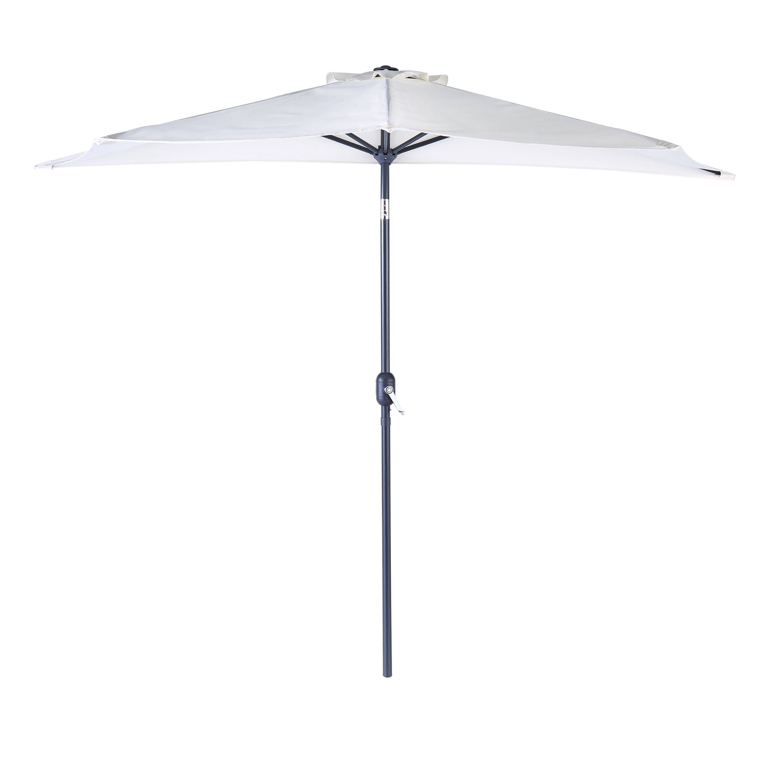 Chapéu de sol em meia lua NATERIAL ARKEA 200G 270X135CM BRANCO - 2