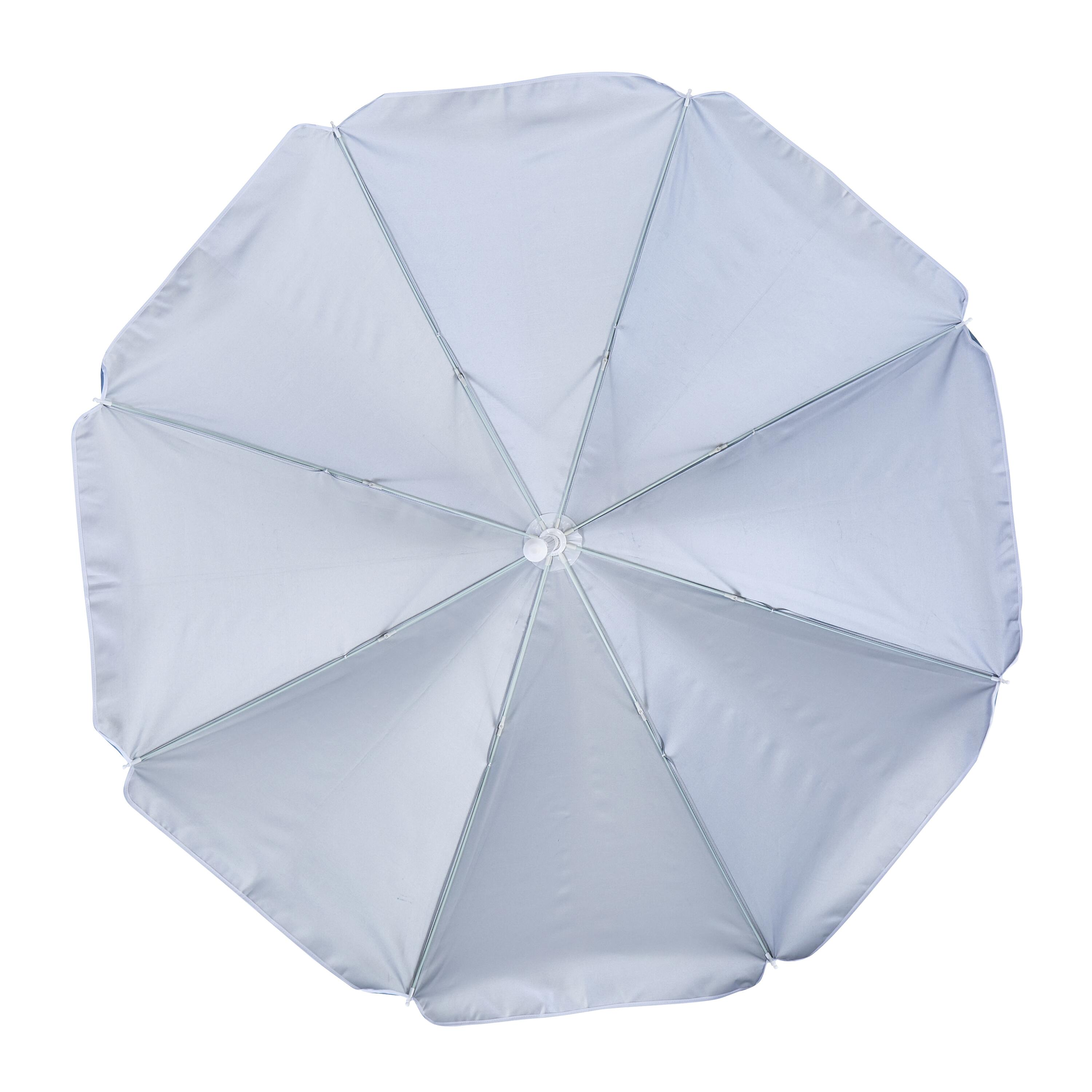 Parasol plażowy okrągły Vali 200x215 cm pomarańczowy Naterial - 8