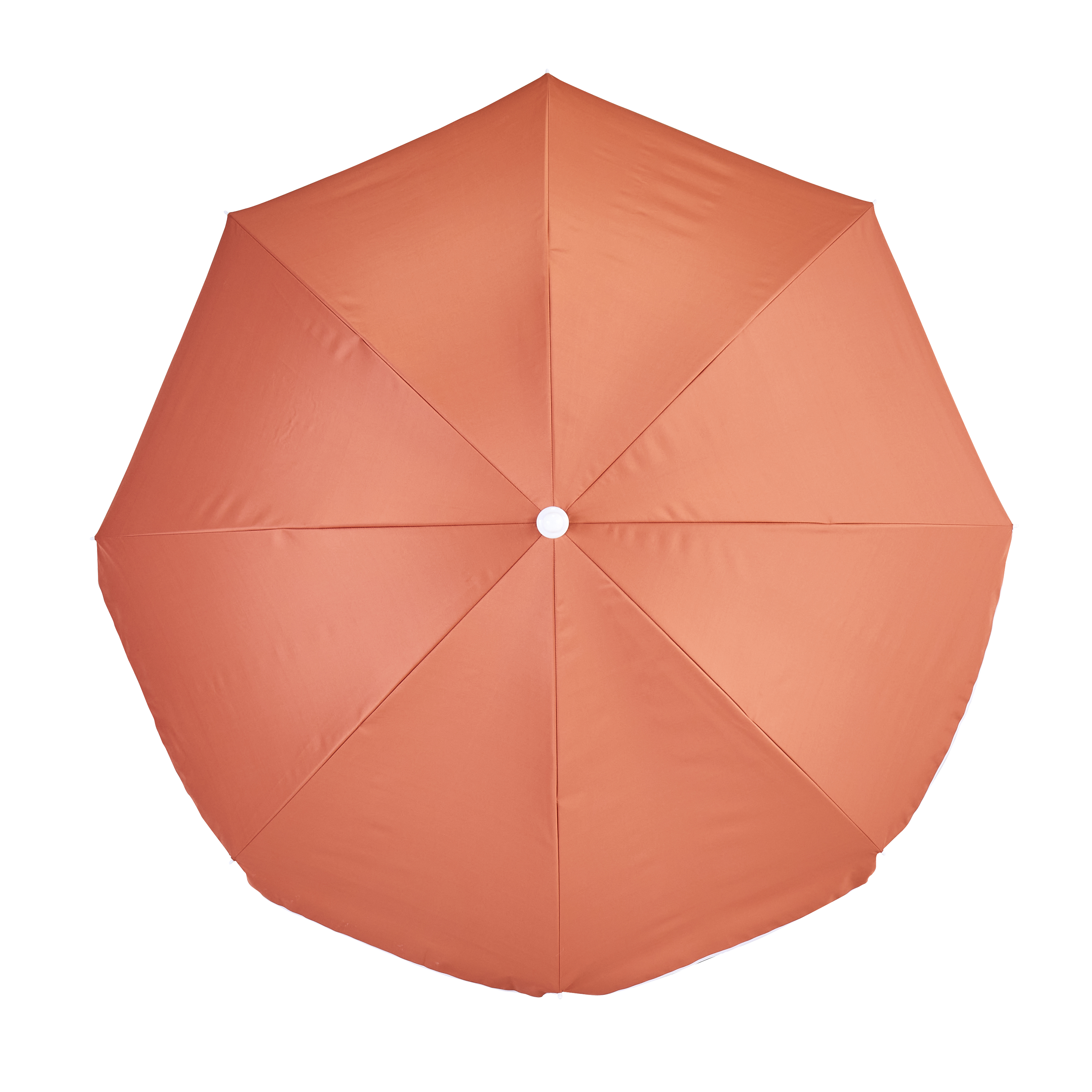 Parasol plażowy okrągły Vali 200x215 cm pomarańczowy Naterial - 5