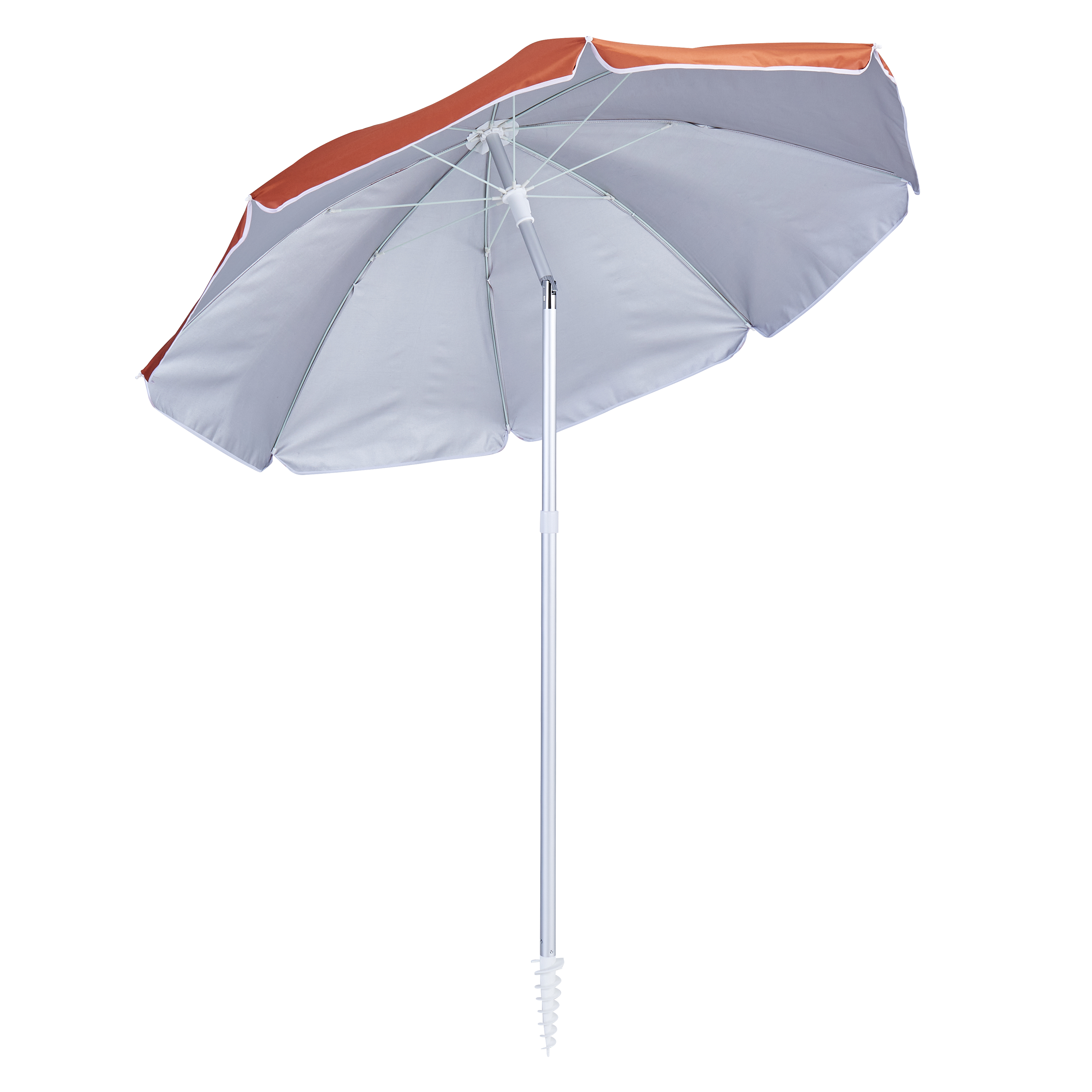 Guarda sol de praia NATERIAL VALI 160G D180CM LARANJA - 11