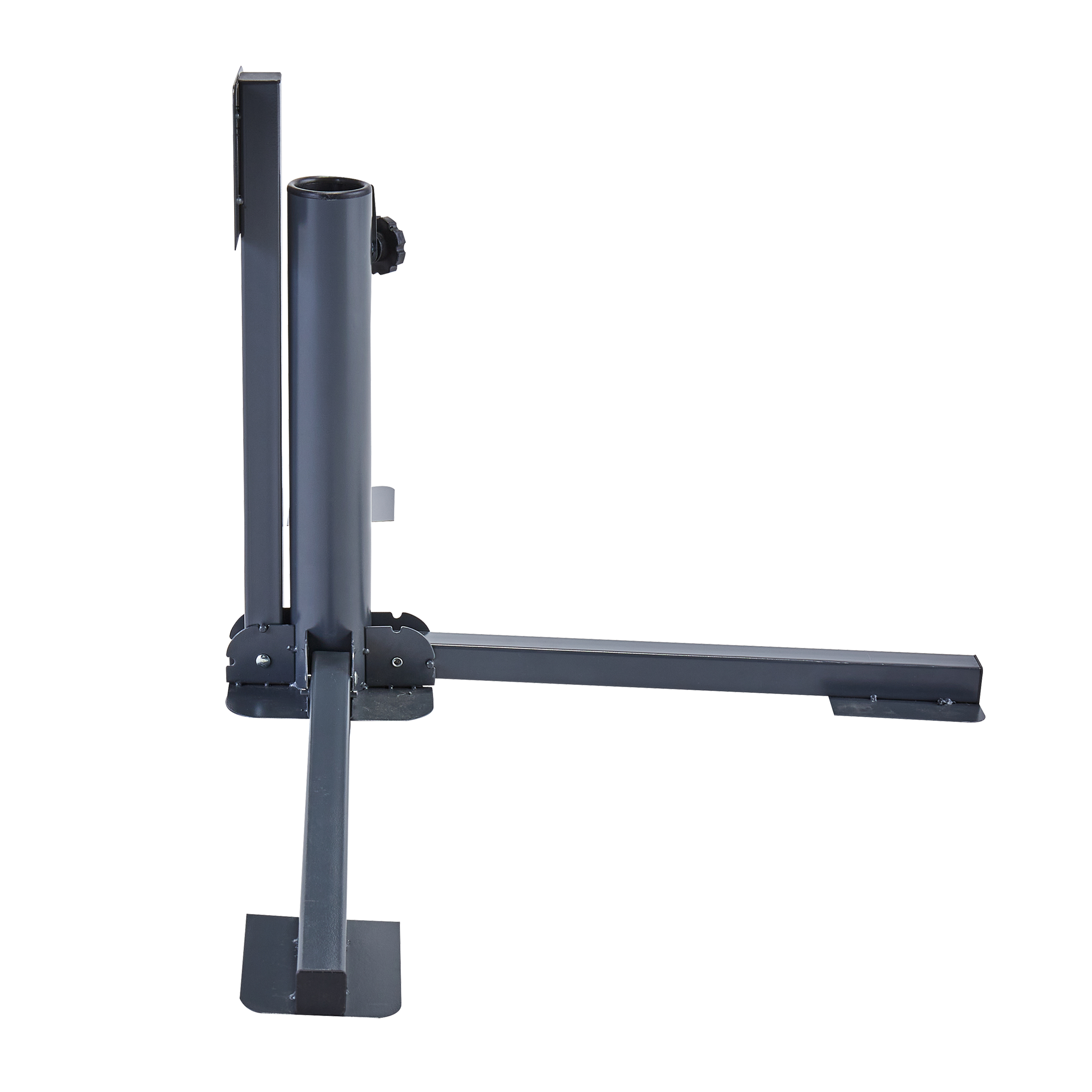 Base per ombrellone riempibile in acciaio grigio NATERIAL L 85.5 x P 85.5 x H 33.5 cm - 7